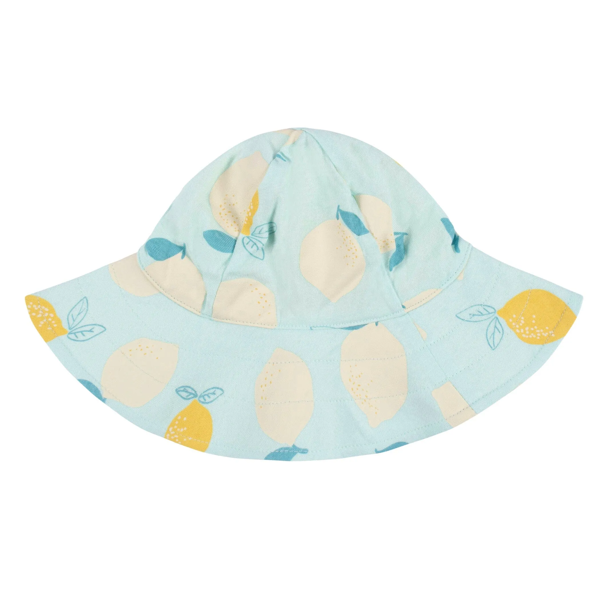 3-Piece Toddler Girls Little Lemon Dress, Diaper Cover & Reversible Sun Hat Set Gerber Childrenswea