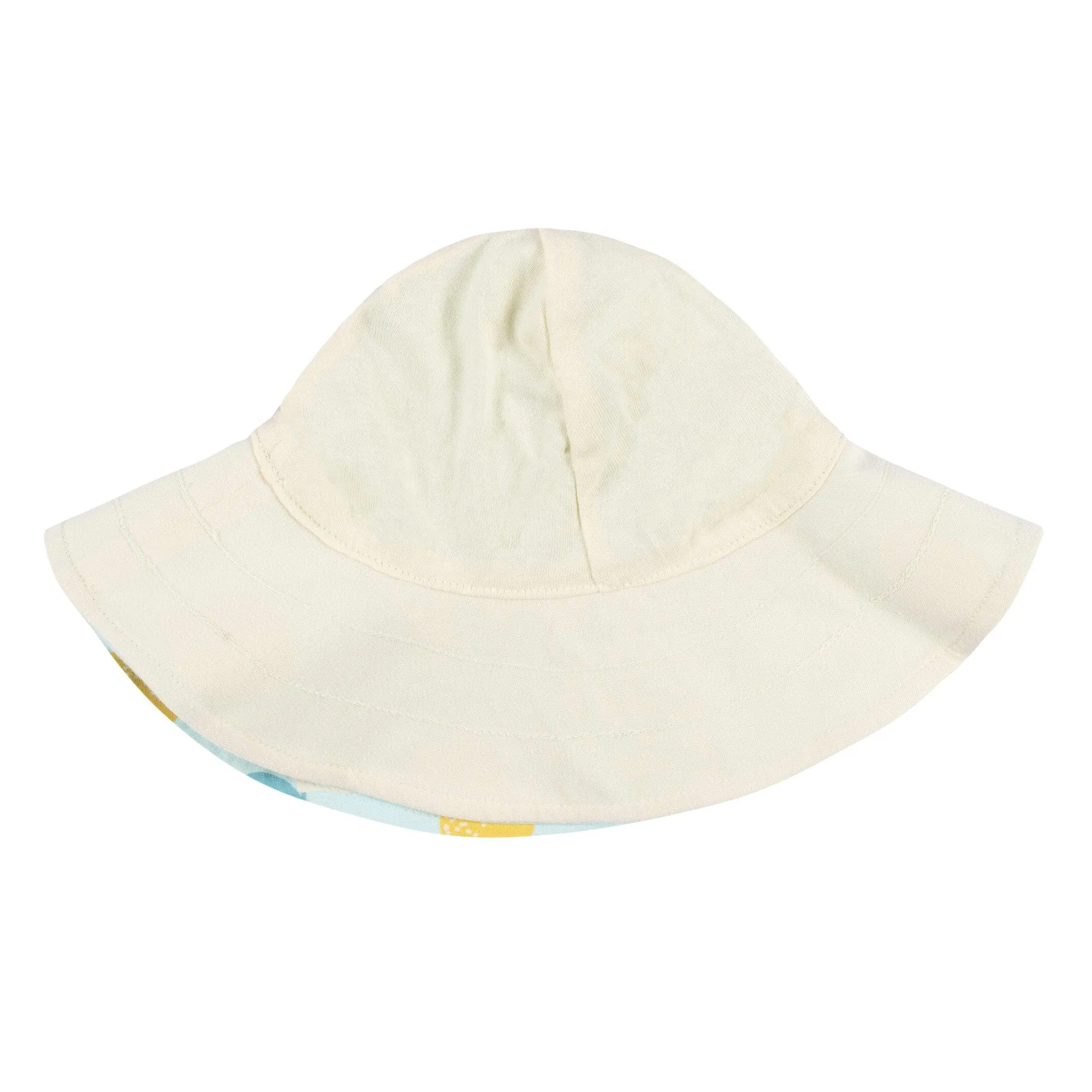 3-Piece Toddler Girls Little Lemon Dress, Diaper Cover & Reversible Sun Hat Set Gerber Childrenswea