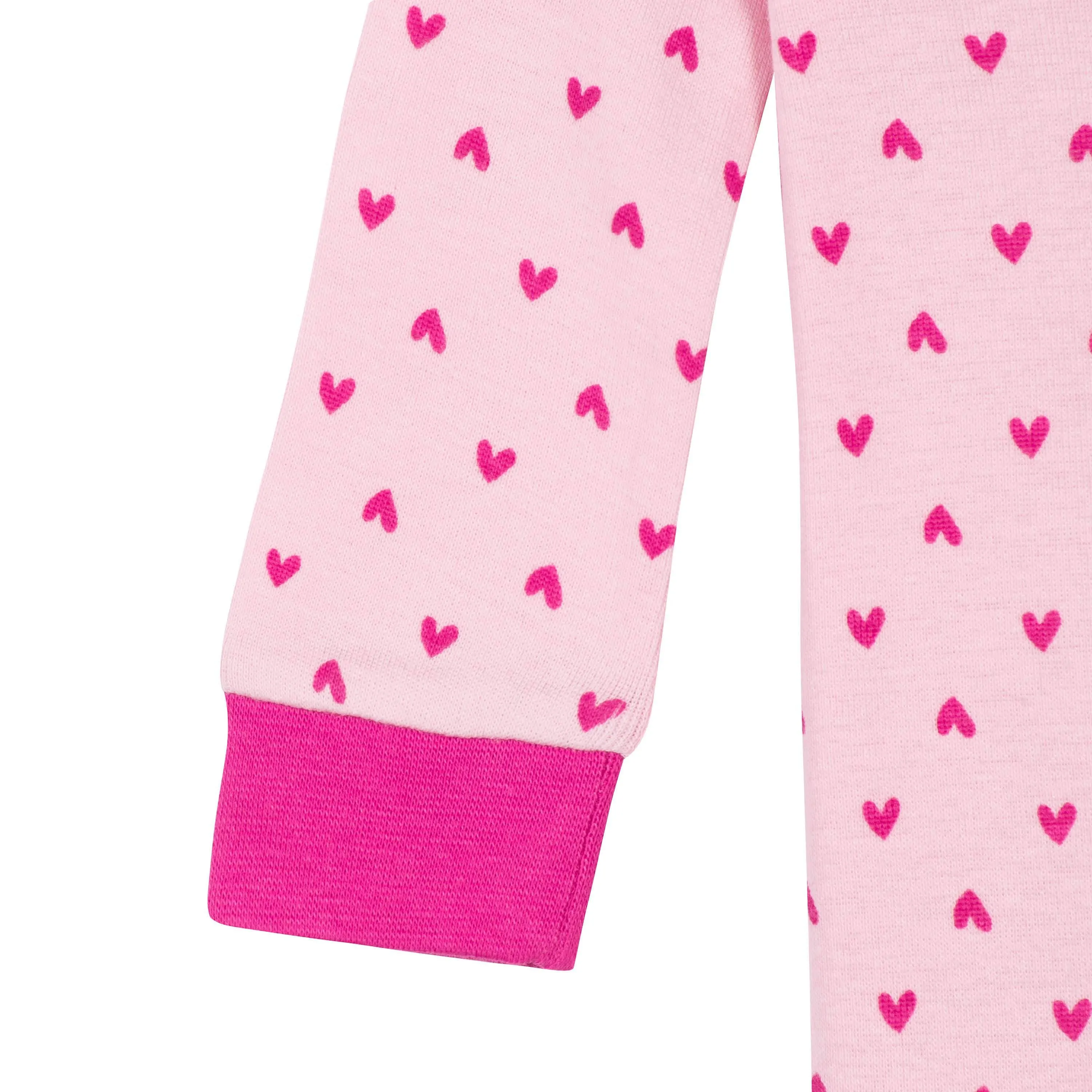 4-Pack Baby & Toddler Girls Dreams & Rainbows Snug Fit Footed Cotton Pajamas Gerber Childrenswea