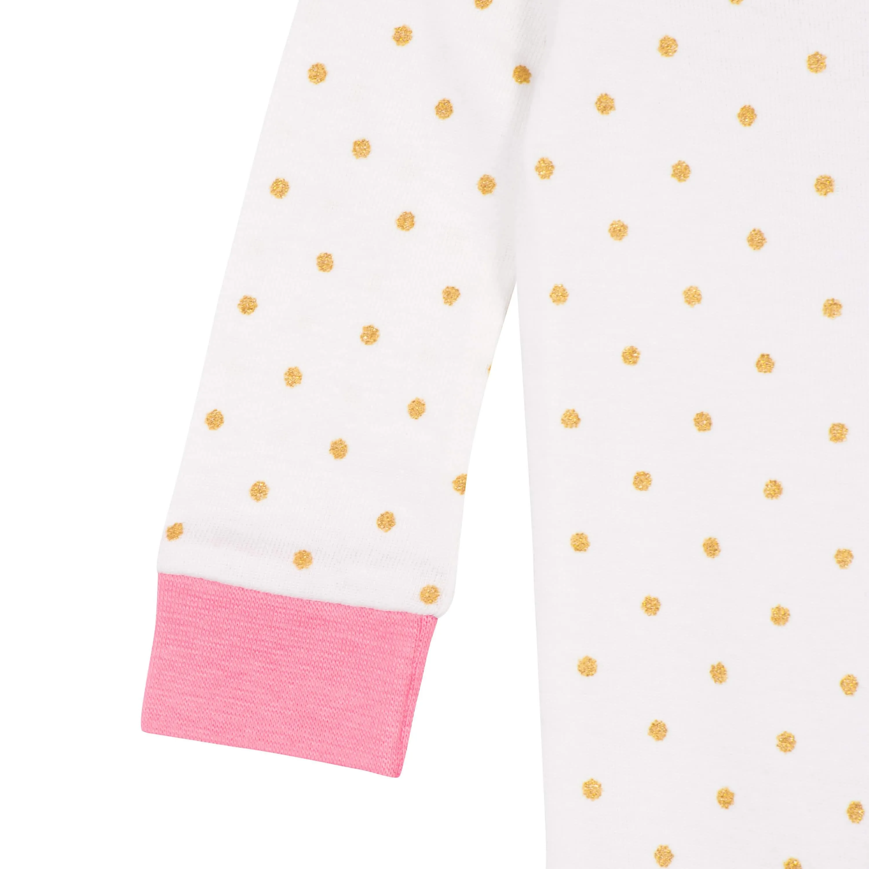 4-Pack Baby & Toddler Girls Dreams & Rainbows Snug Fit Footed Cotton Pajamas Gerber Childrenswea