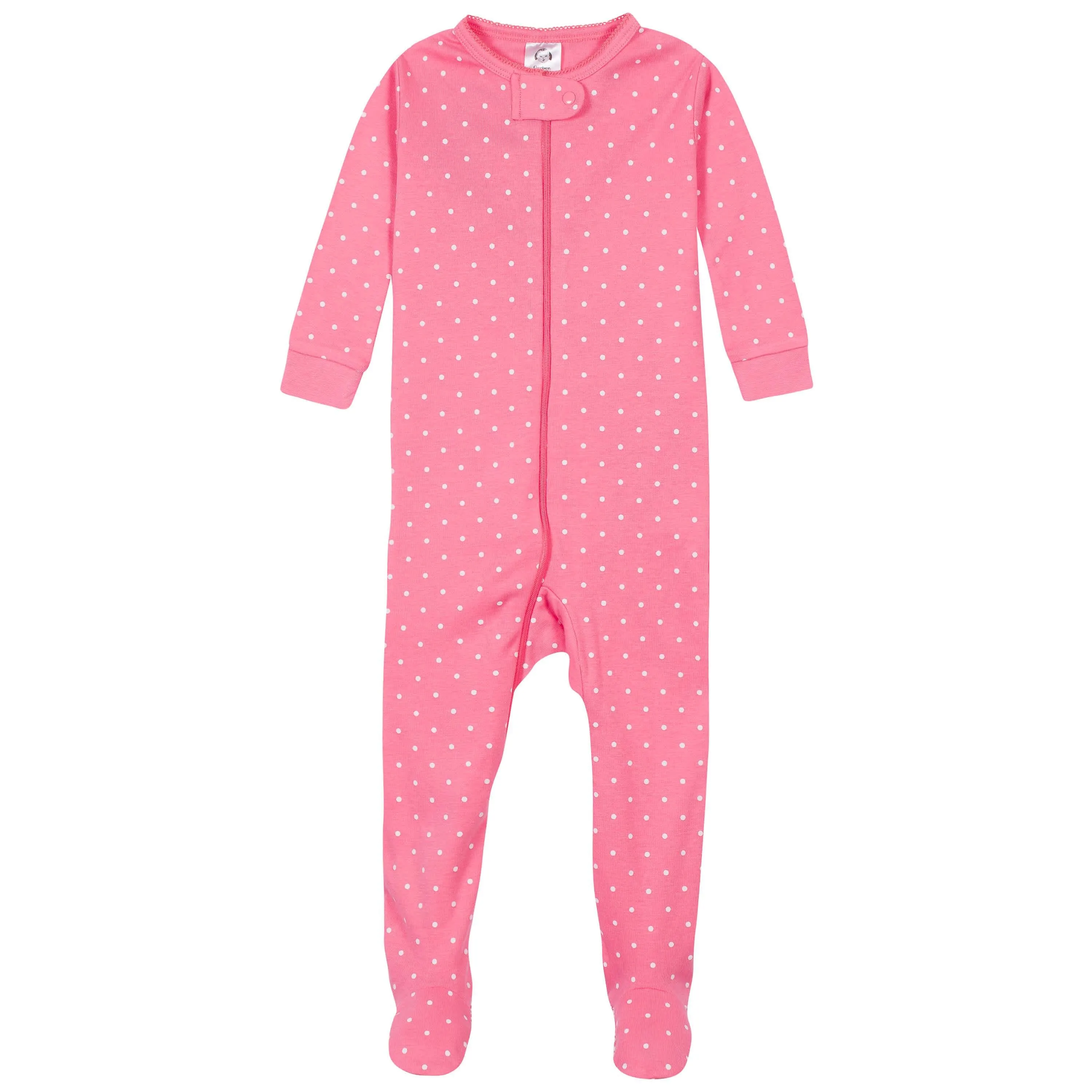 4-Pack Baby & Toddler Girls Unicorns & Cats Snug Fit Footed Cotton Pajamas Gerber Childrenswea