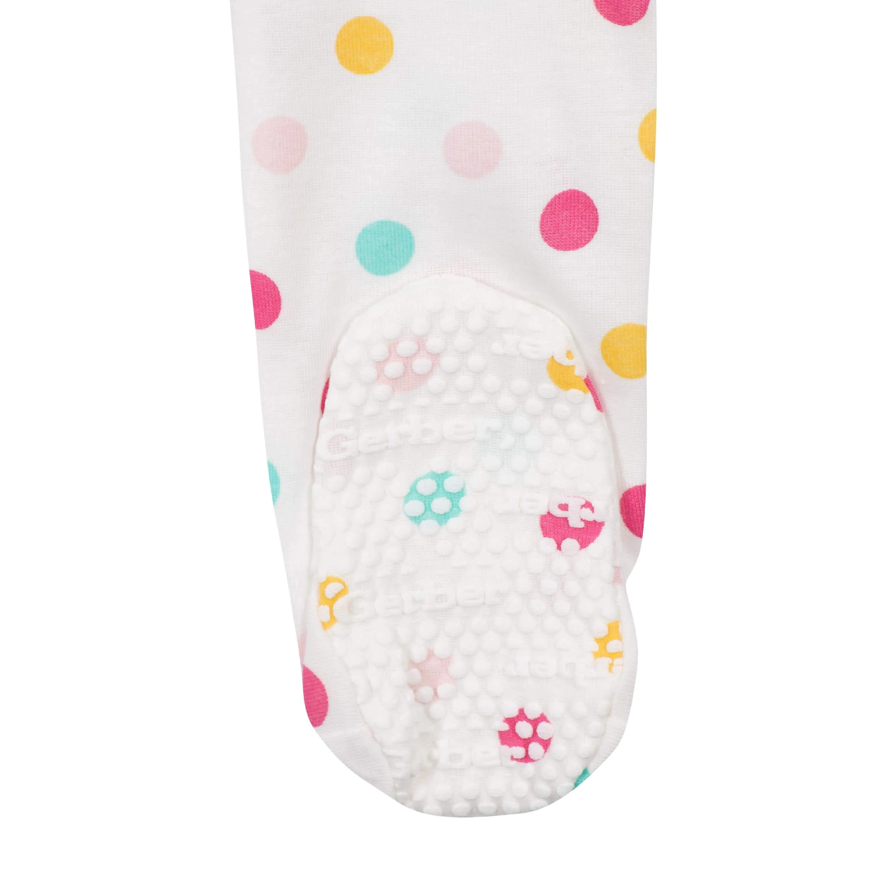 4-Pack Baby & Toddler Girls Unicorns & Cats Snug Fit Footed Cotton Pajamas Gerber Childrenswea