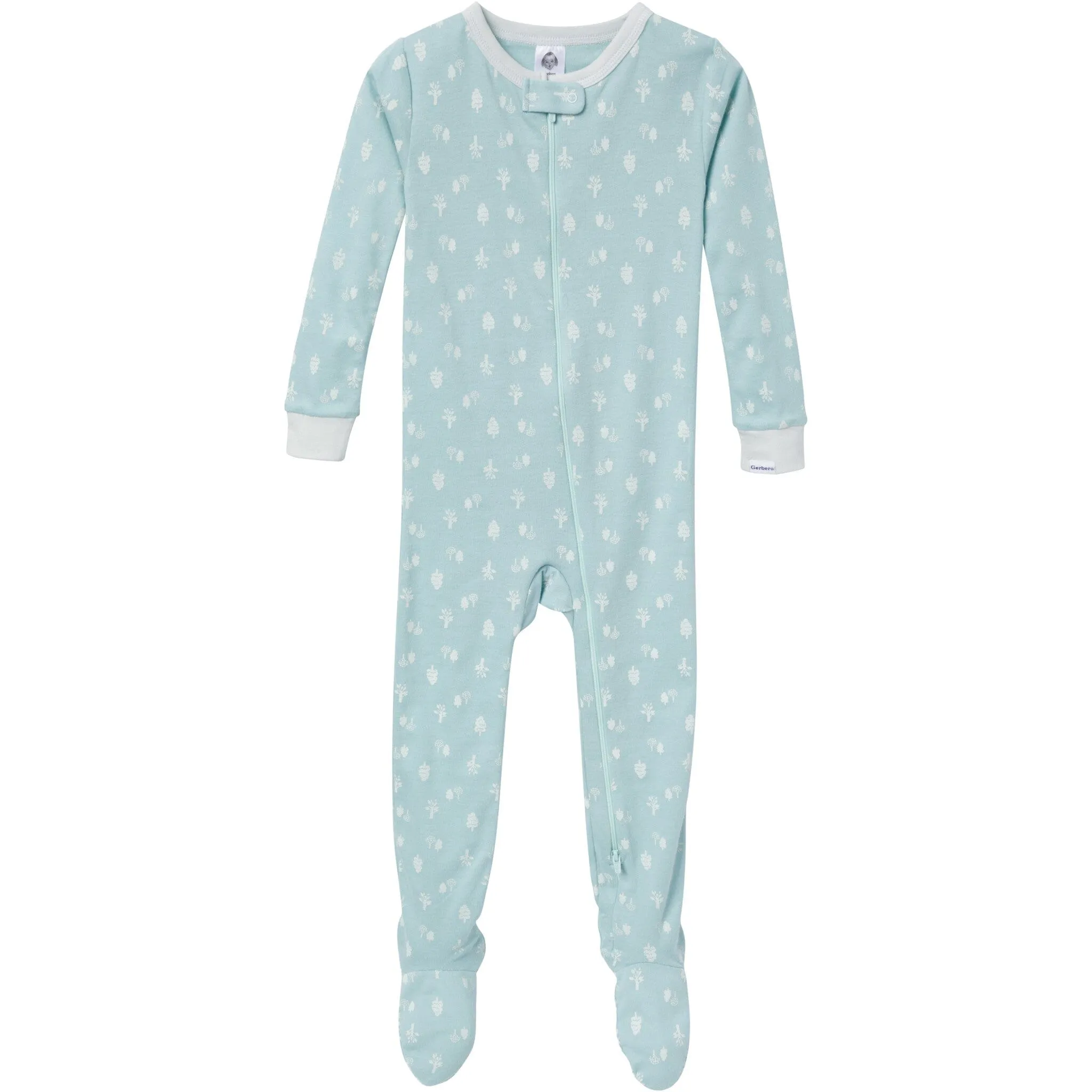 4-Pack Baby & Toddler Neutral Farm Snug Fit Footed Pajamas Gerber Childrenswea