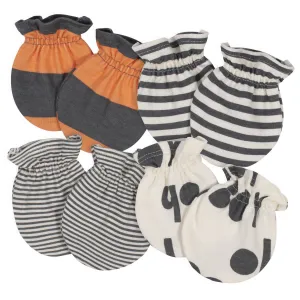 4-Pack Baby Boys Bicycle No Scratch Mittens Gerber Childrenswea