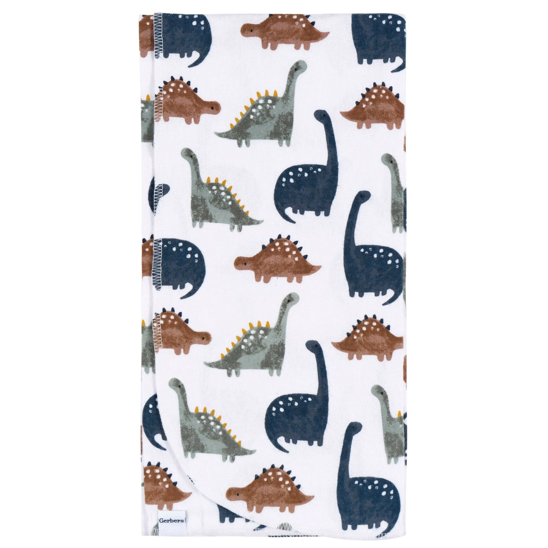 4-Pack Baby Boys Dino Time Flannel Blankets Gerber Childrenswea