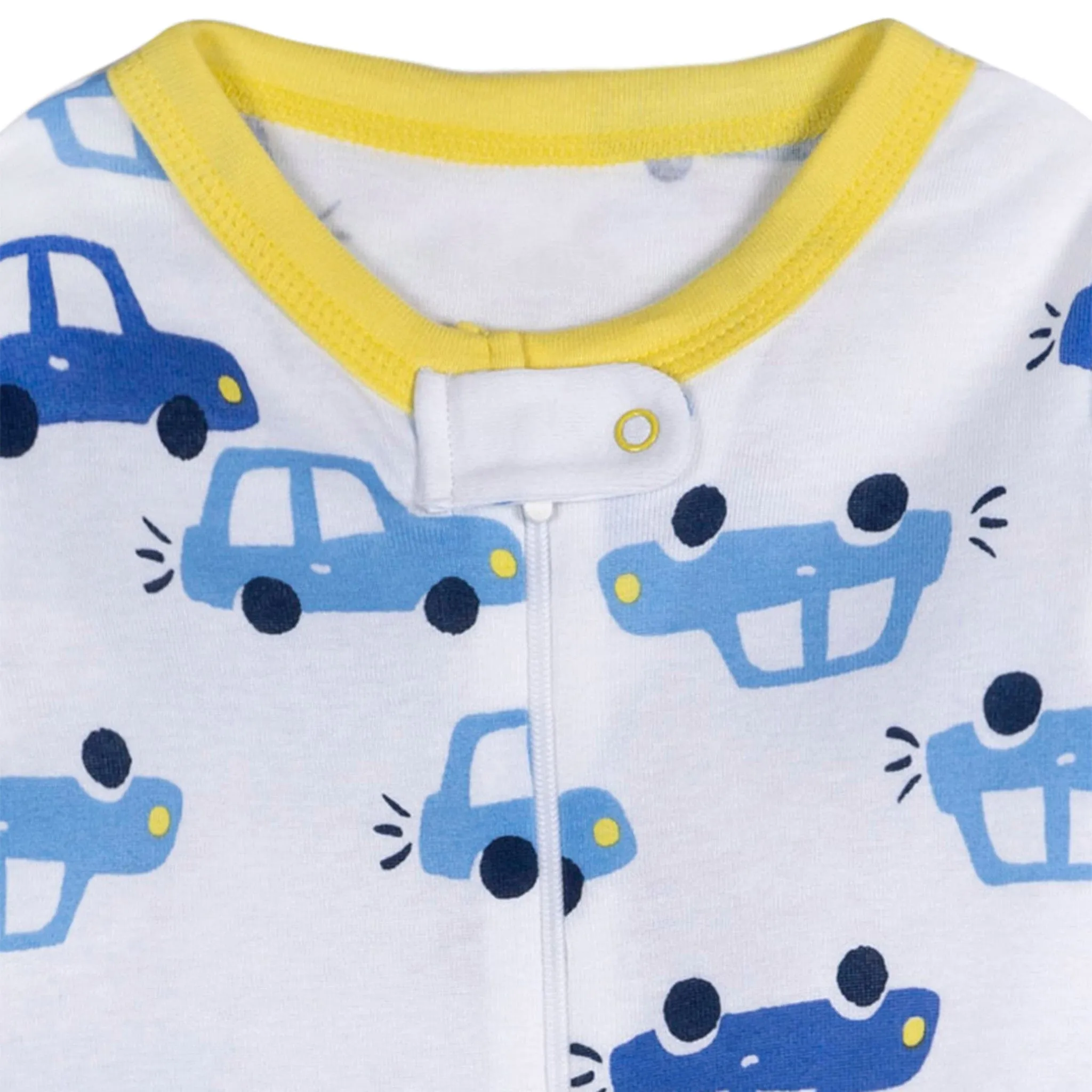 4-Pack Baby Boys Gators Snug Fit Footed Pajamas Gerber Childrenswea