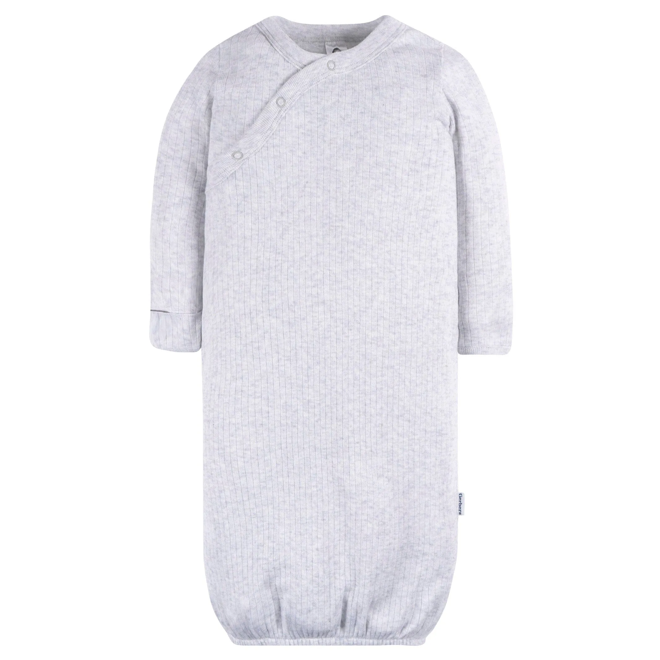 4-Pack Baby Boys Grey Coastal Gowns Gerber Childrenswea