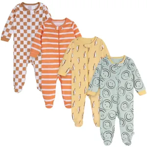 4-Pack Baby Boys Smiles Sleep 'N Plays Gerber Childrenswea