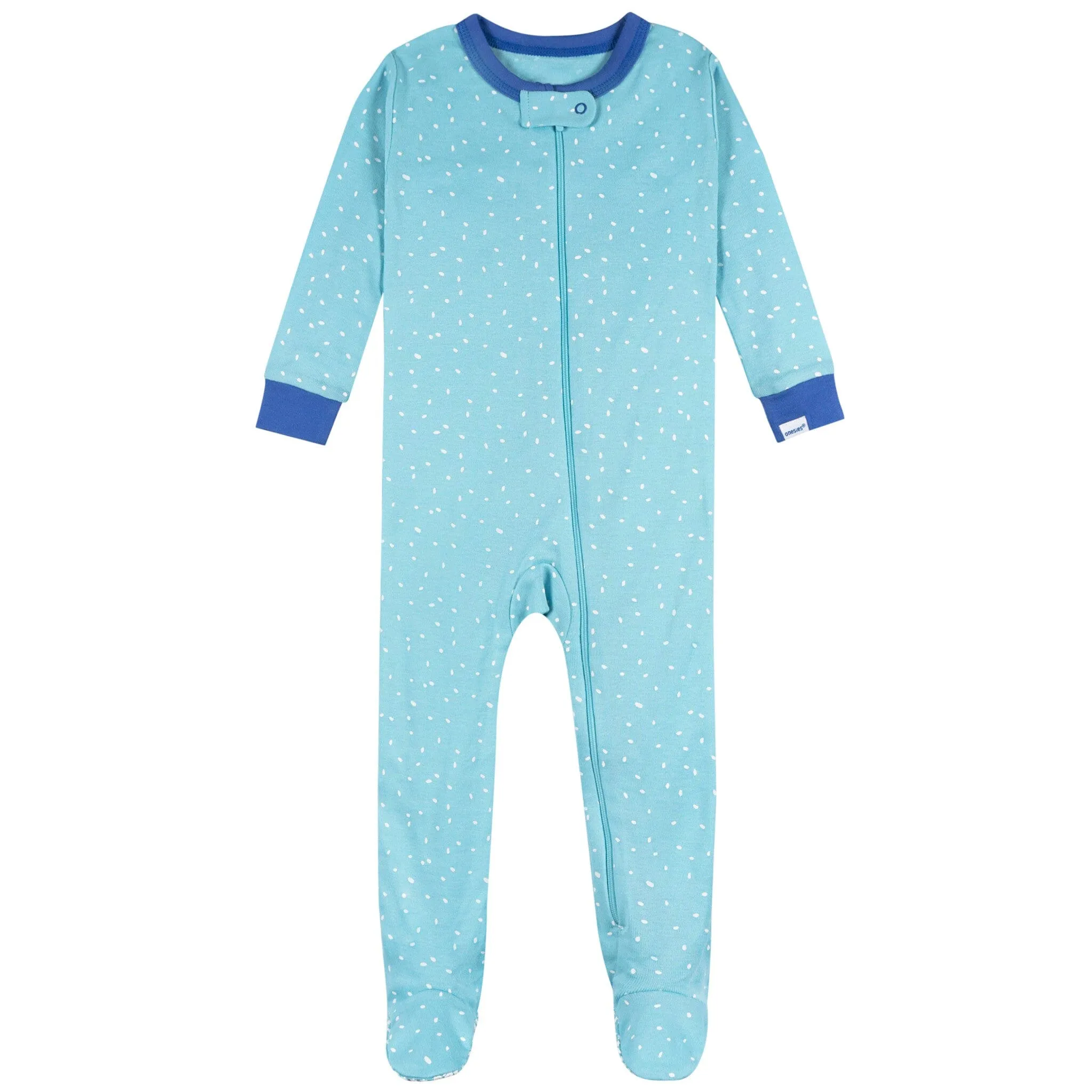4-Pack Baby Boys Snack Truck Snug Fit Footed Pajamas Gerber Childrenswea