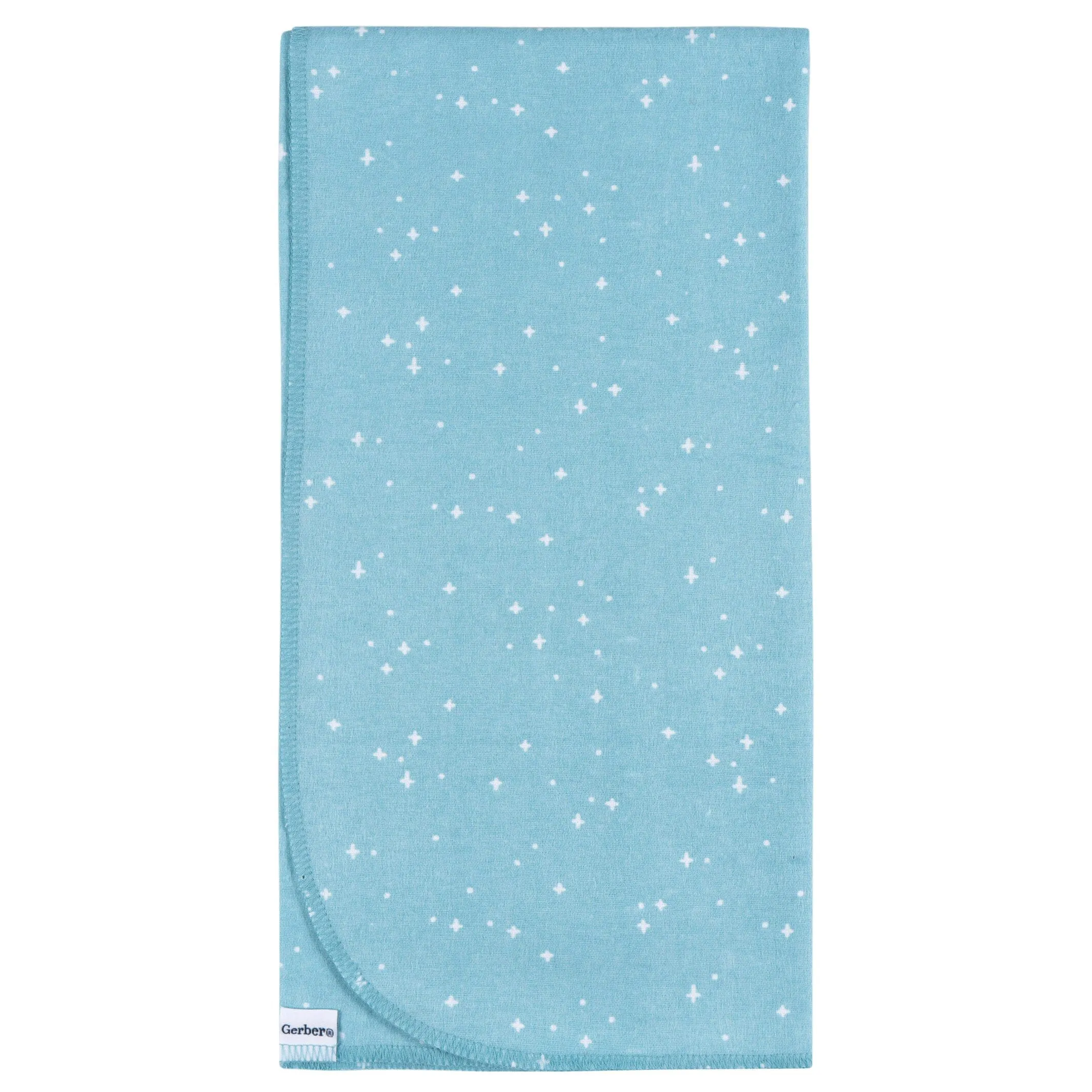 4-Pack Baby Girls Animal Geo Flannel Blankets Gerber Childrenswea
