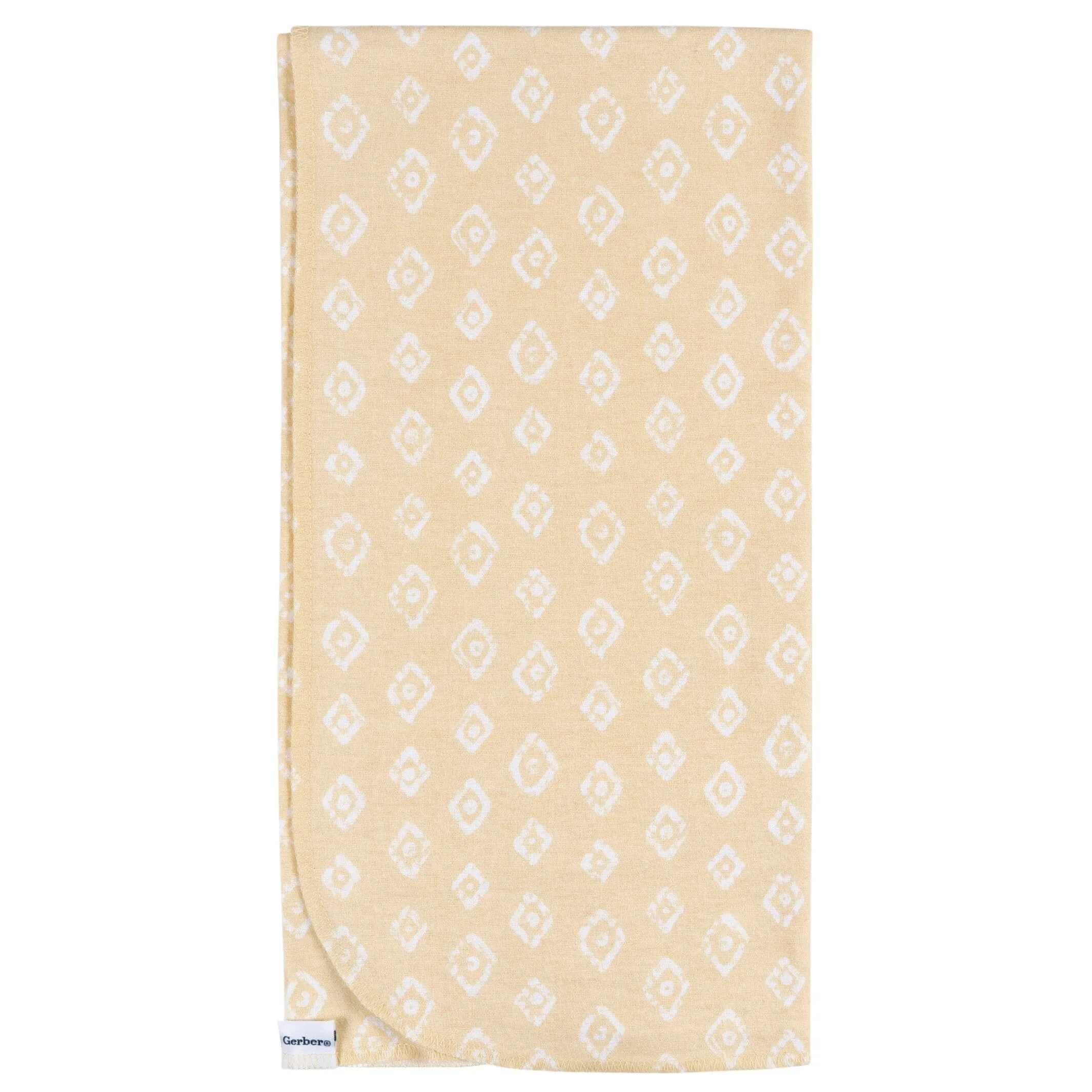 4-Pack Baby Neutral Animal Geo Flannel Blankets Gerber Childrenswea