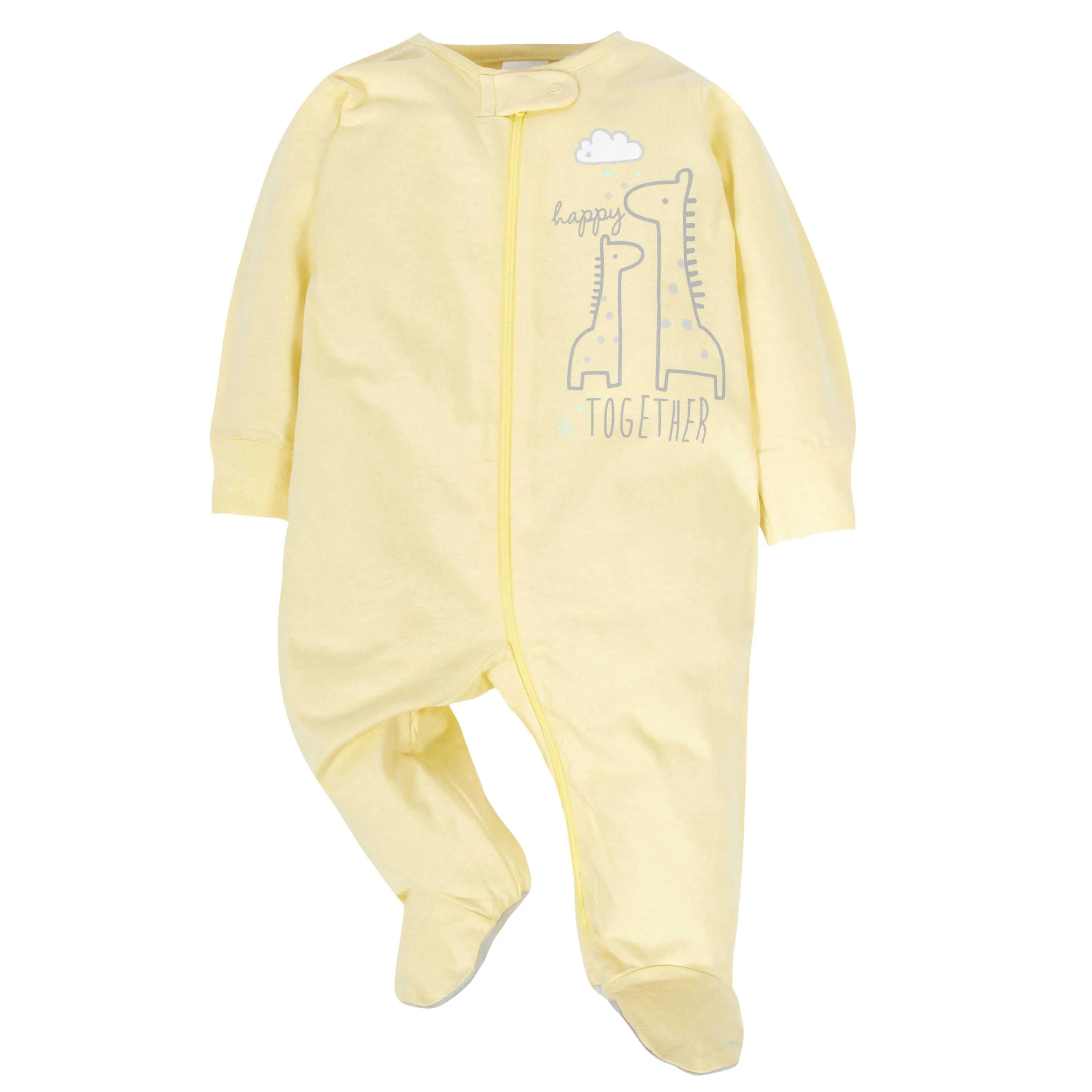 4-Pack Baby Neutral Animal Sleep 'N Plays Gerber Childrenswea