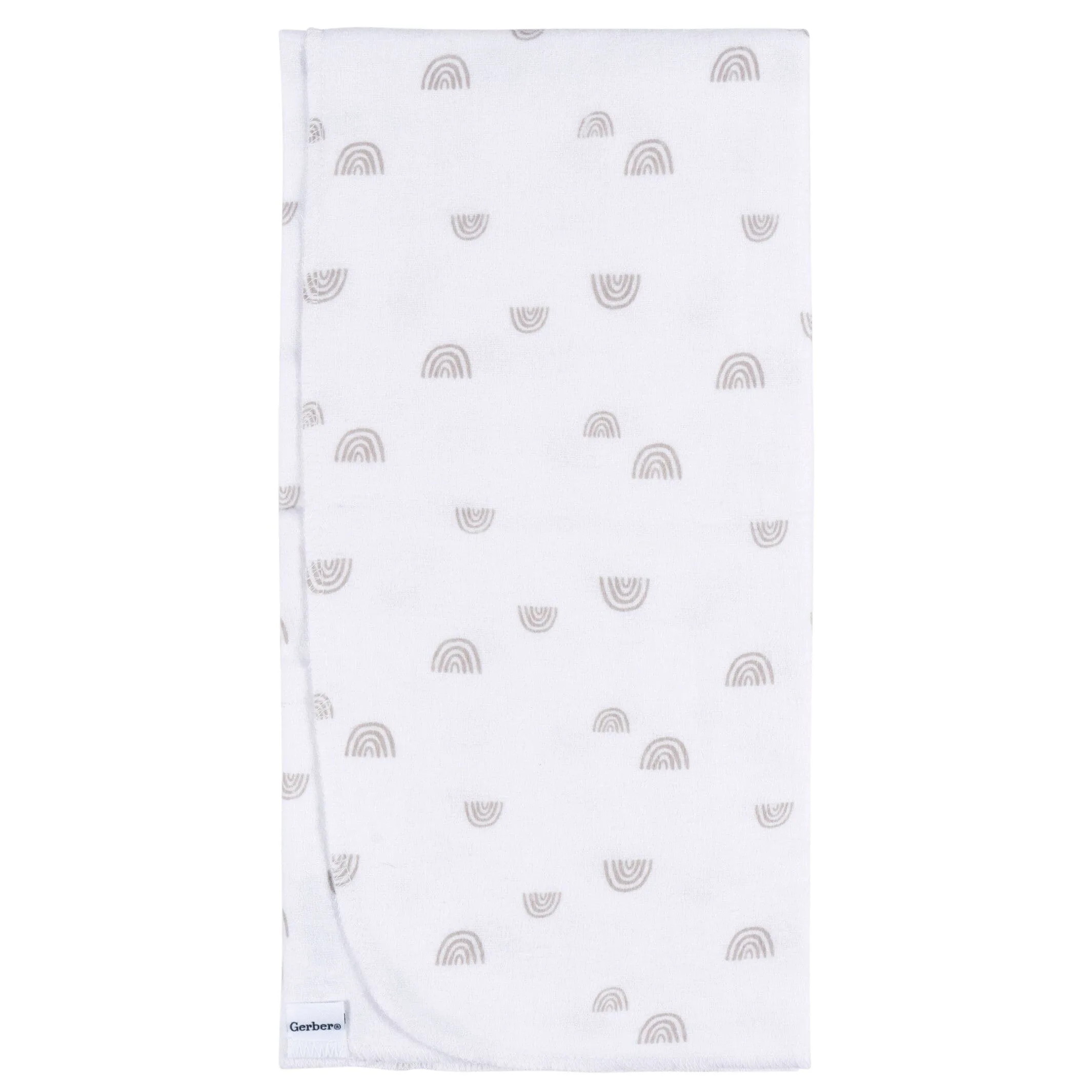 4-Pack Baby Neutral Boho Rainbow Flannel Blankets Gerber Childrenswea