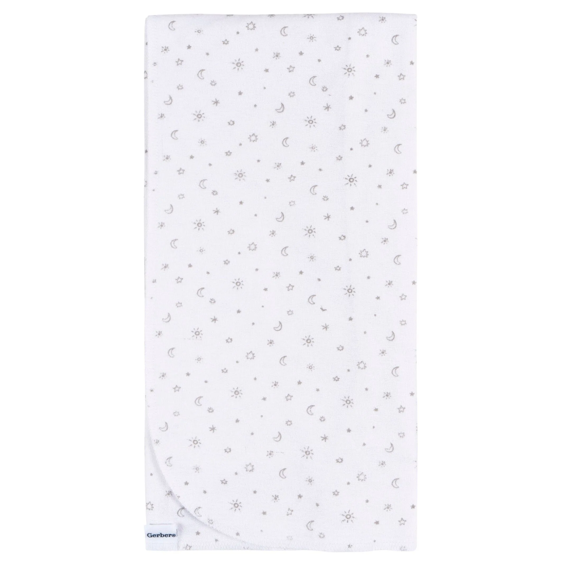 4-Pack Baby Neutral Celestial Flannel Blankets Gerber Childrenswea