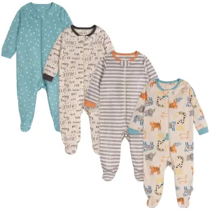 4-Pack Baby Neutral Hello Friends Sleep 'N Plays Gerber Childrenswea