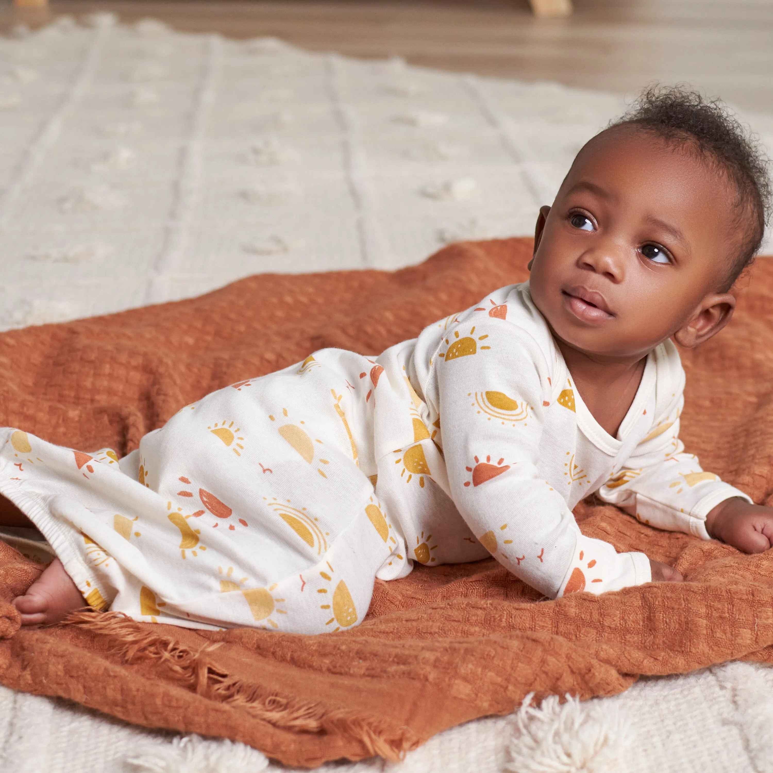 4-Pack Baby Neutral Southwest Gowns Gerber Childrenswea