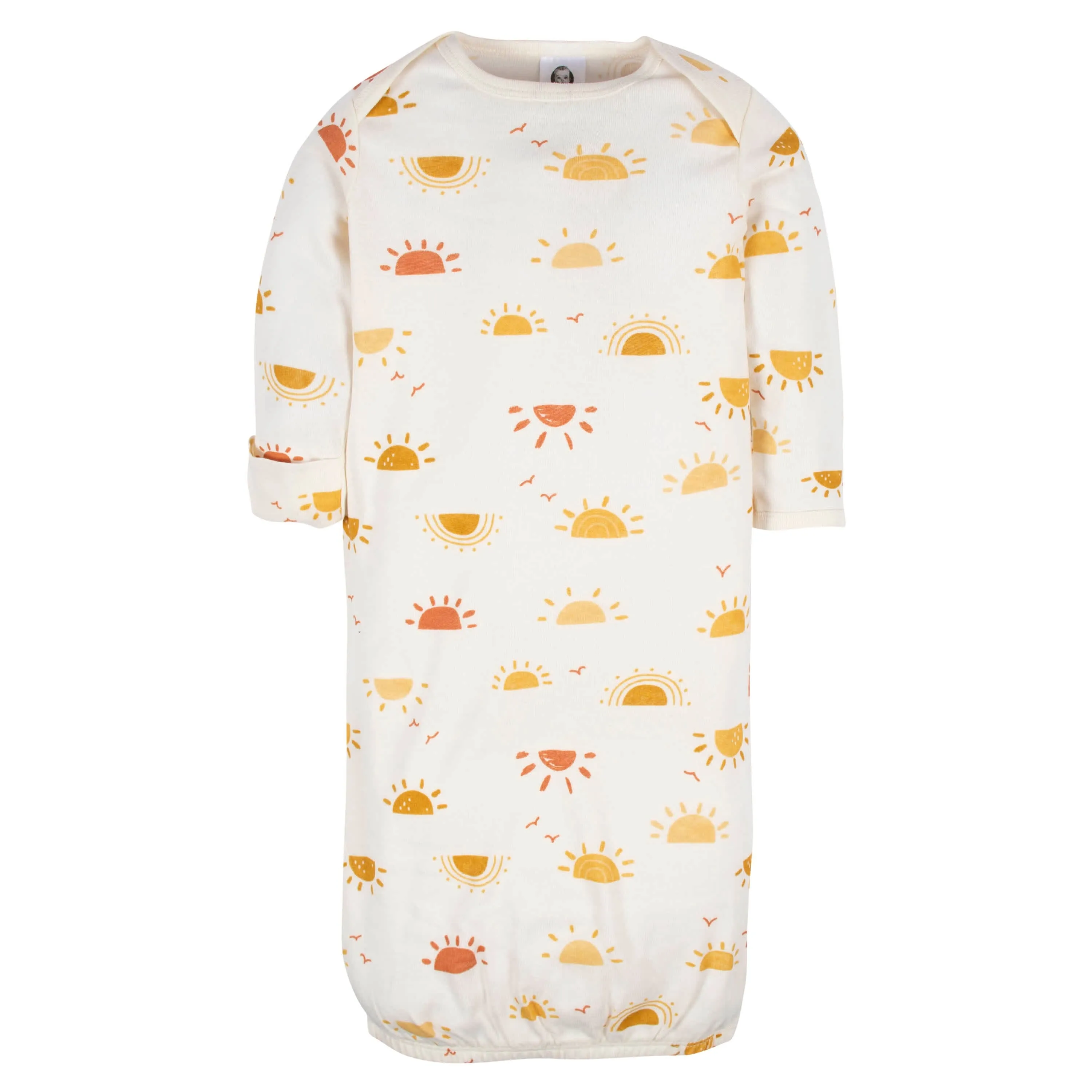 4-Pack Baby Neutral Southwest Gowns Gerber Childrenswea