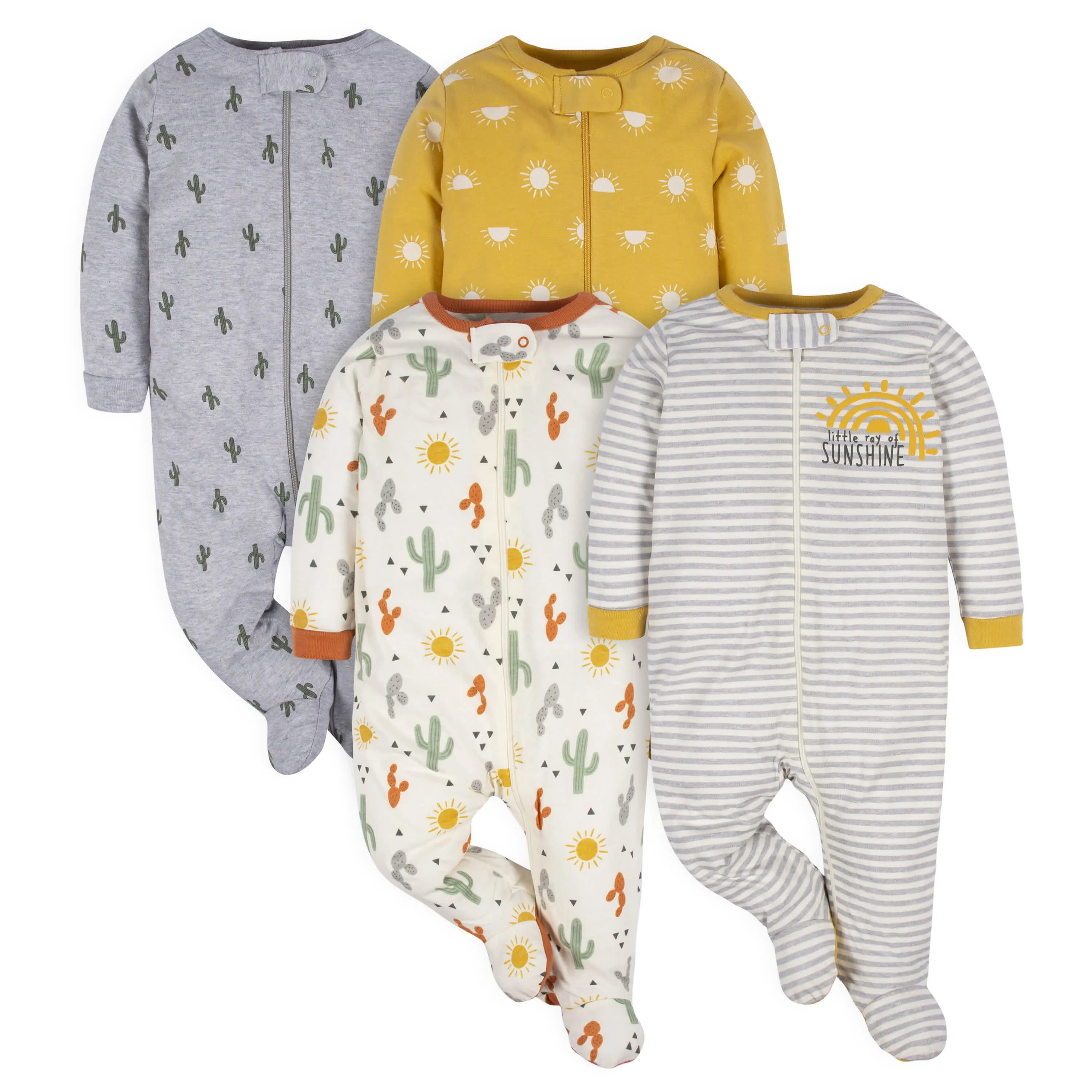 4-Pack Baby Neutral Southwest Sleep 'N Plays Gerber Childrenswea