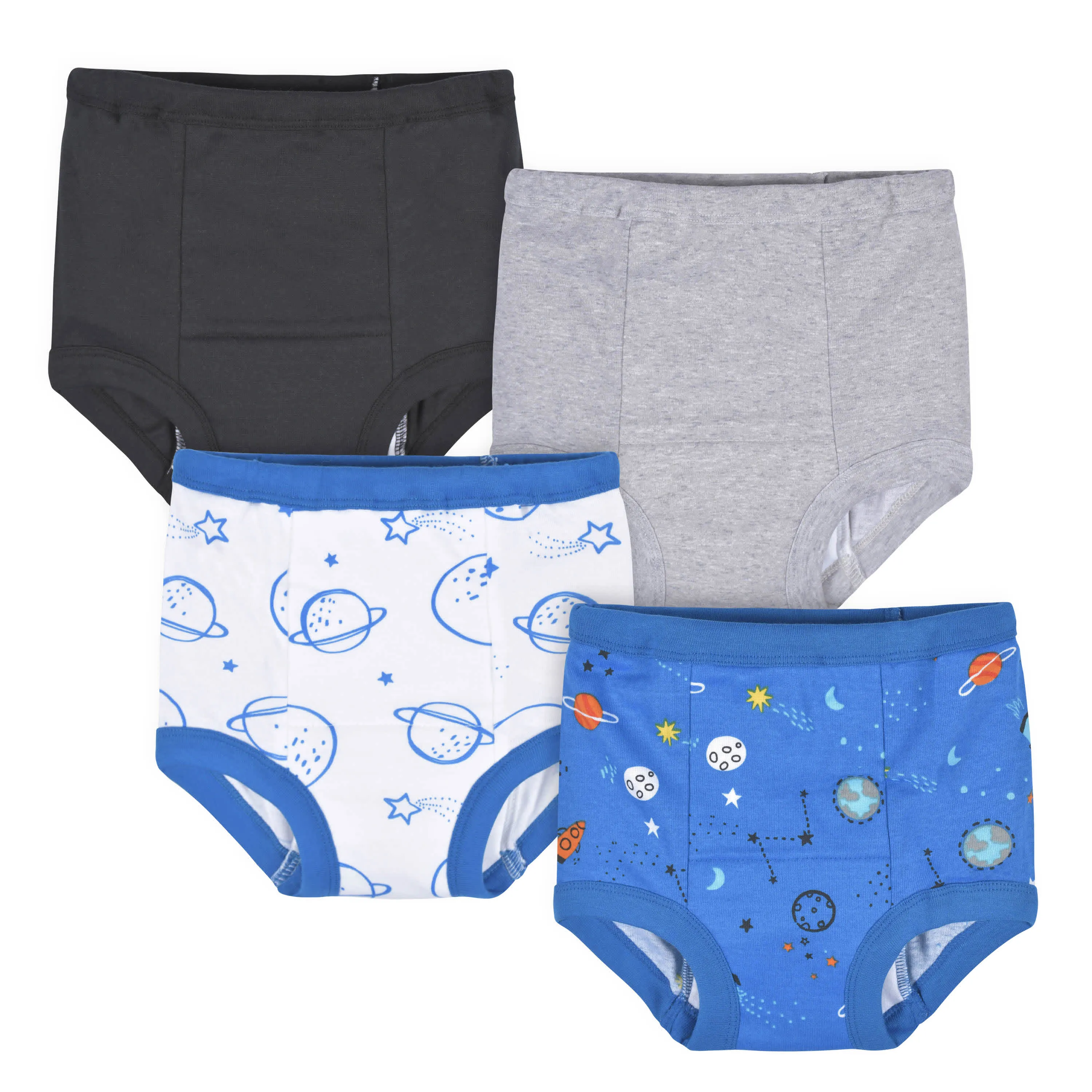 4-Pack Toddler Boys Space Training Pants Gerber Childrenswea