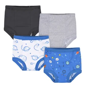 4-Pack Toddler Boys Space Training Pants Gerber Childrenswea
