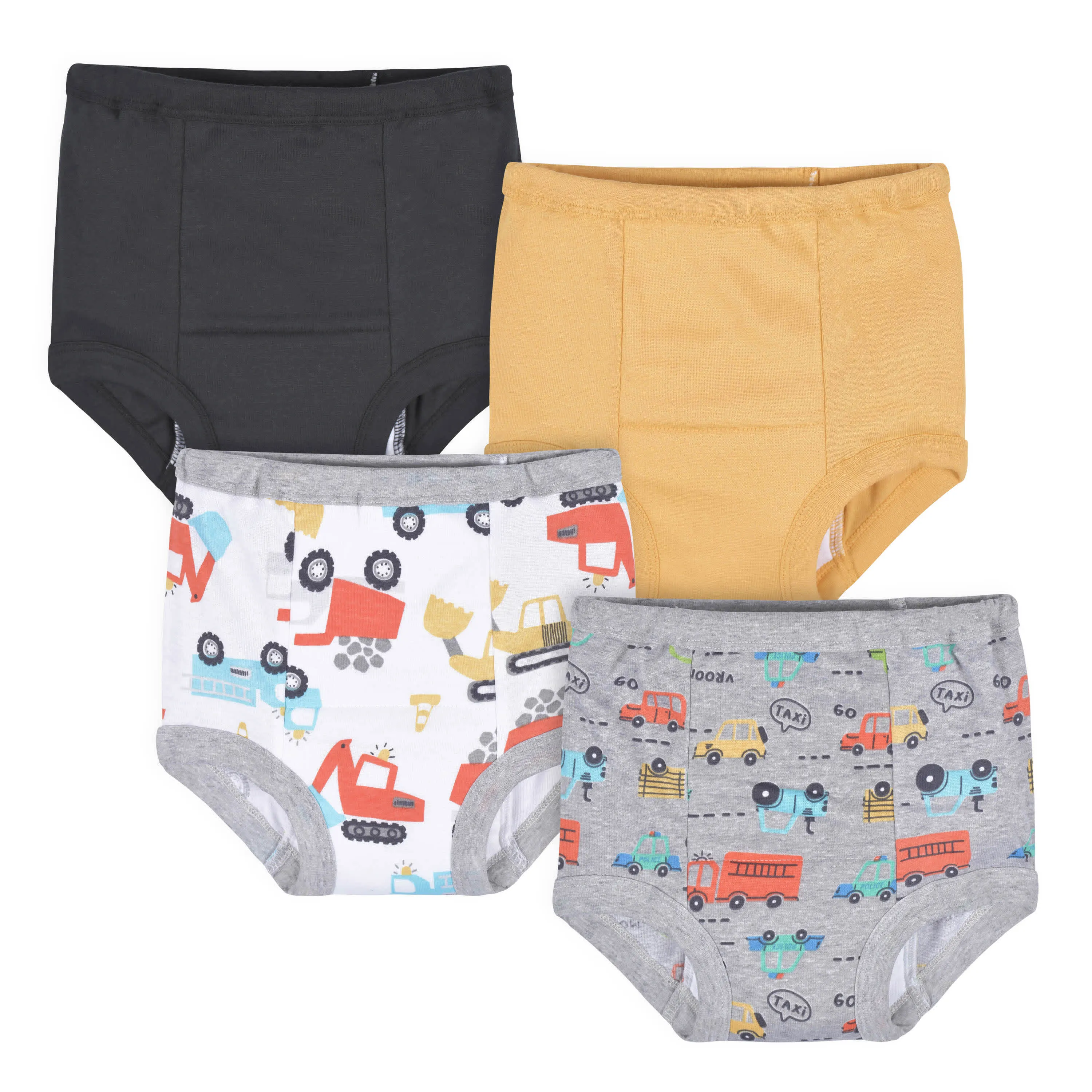 4-Pack Toddler Boys Trucks & Cars Training Pants Gerber Childrenswea