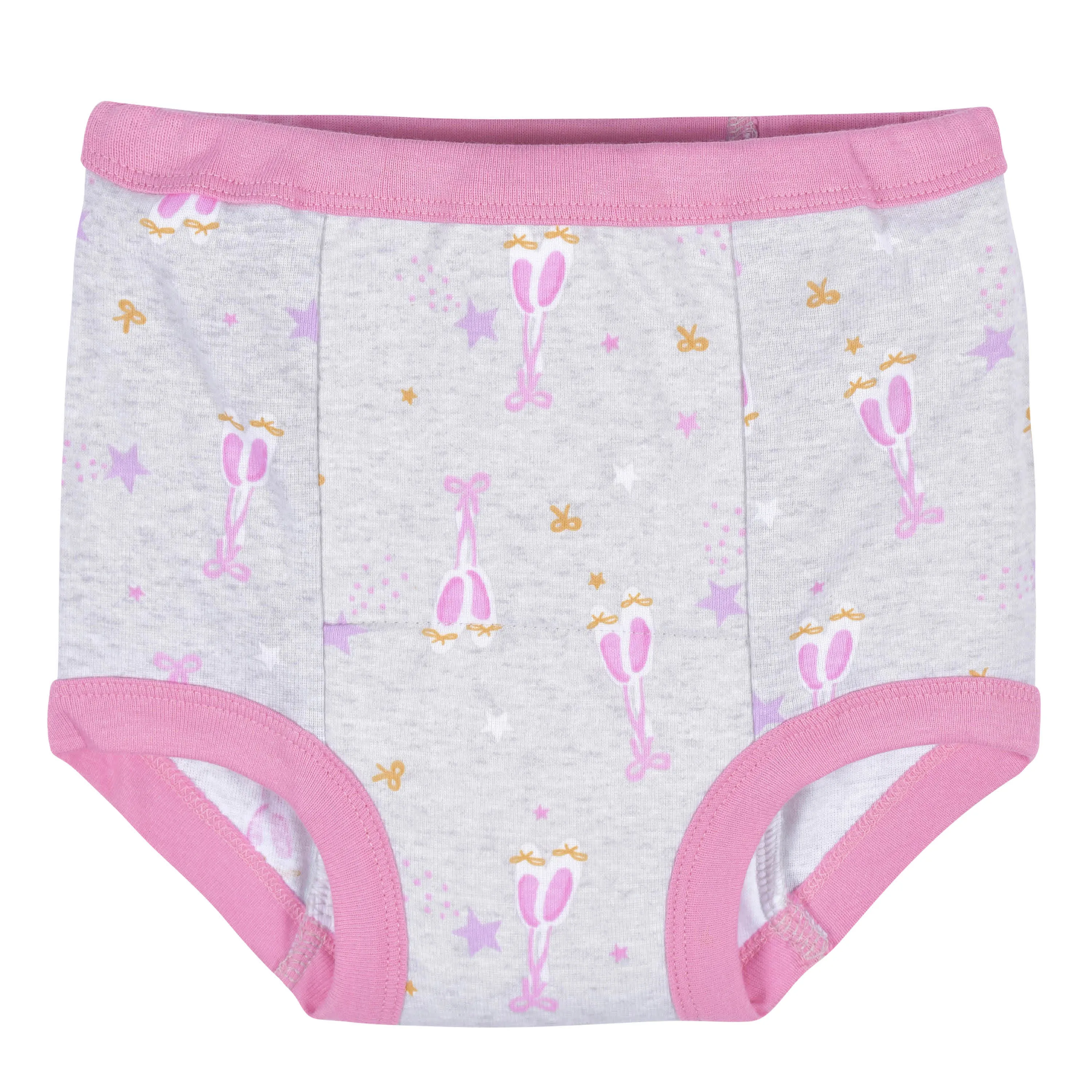 4-Pack Toddler Girls Ballerina Training Pants Gerber Childrenswea