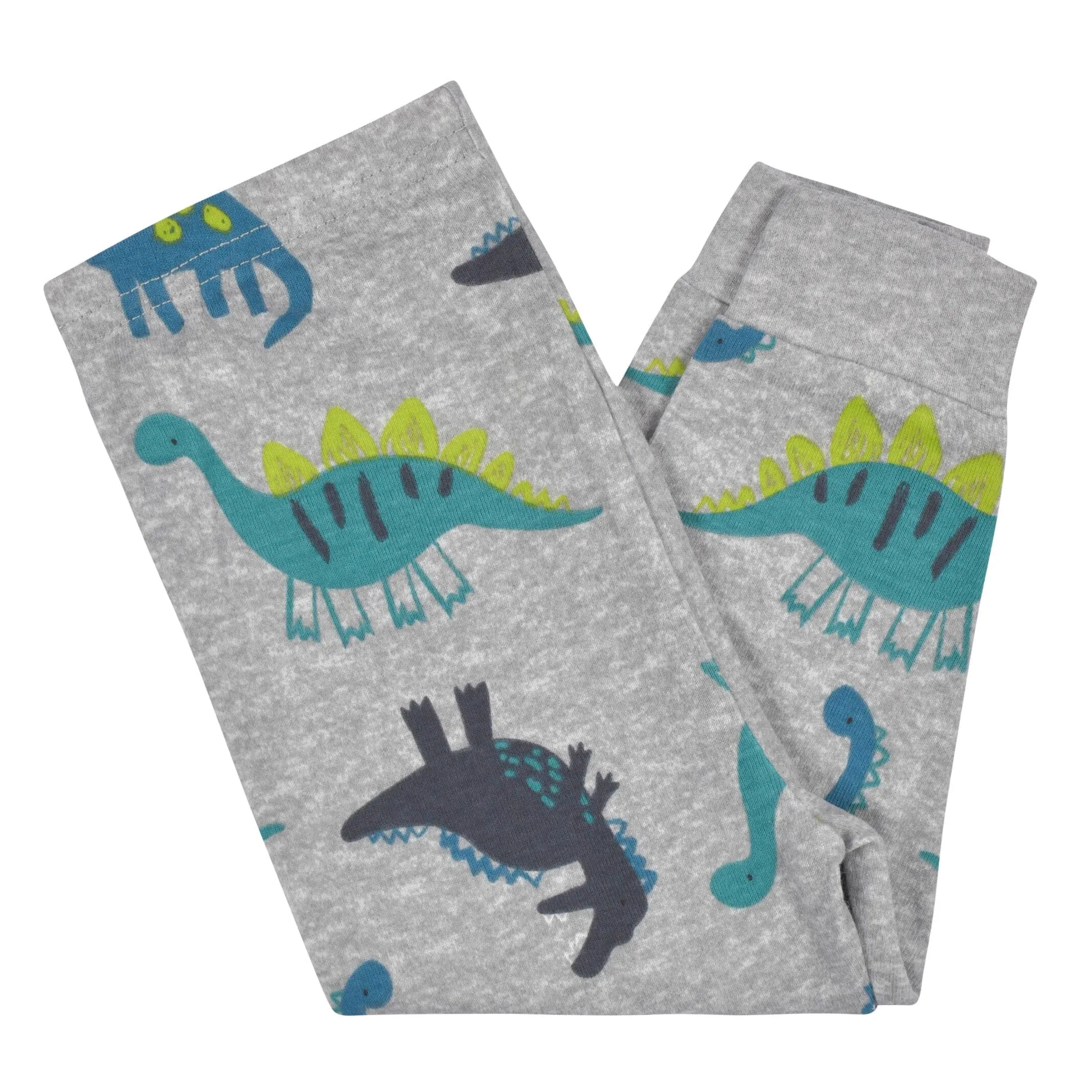 4-Piece Infant & Toddler Boys Big Dino Snug Fit Cotton Pajamas Gerber Childrenswea