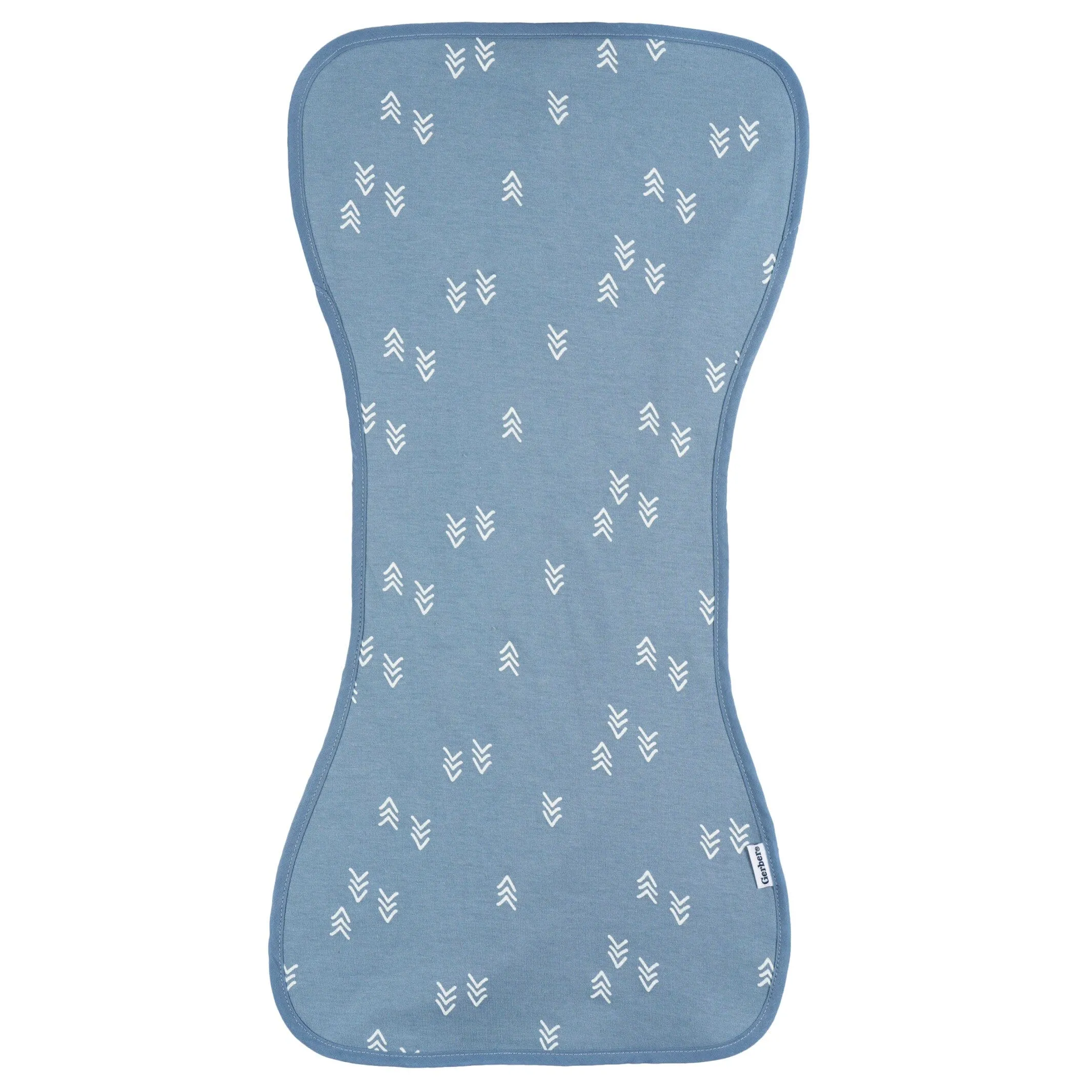 5-Pack Baby Boys Blue Arrows Jersey Burp Cloths Gerber Childrenswea