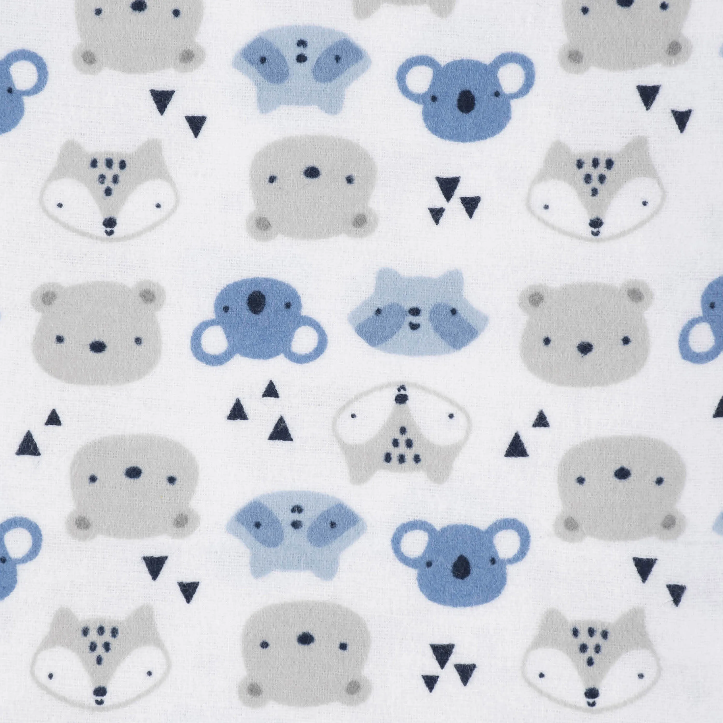 5-Pack Baby Boys Critters Flannel Receiving Blankets Gerber Childrenswea