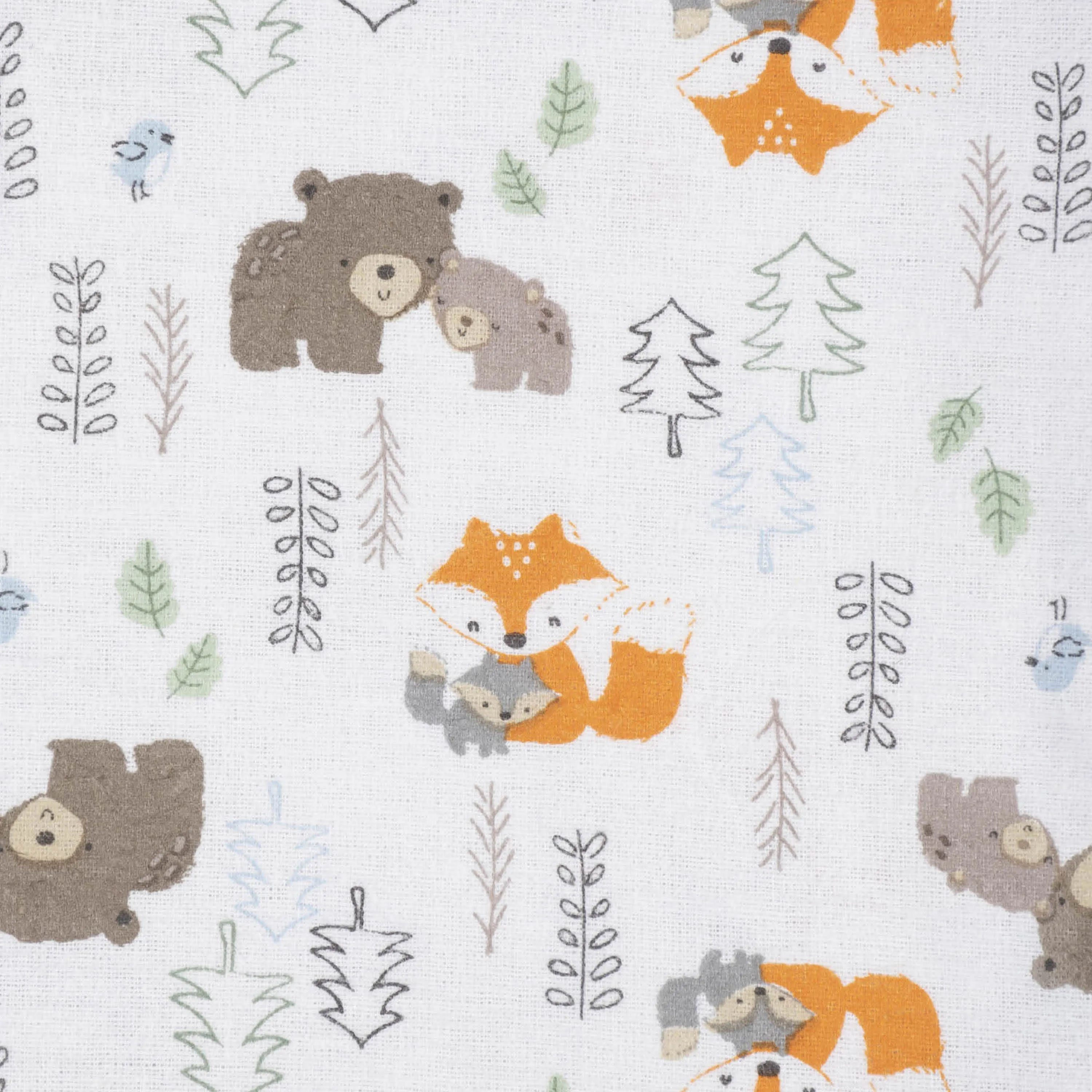 5-Pack Baby Boys Woodland Flannel Receiving Blankets Gerber Childrenswea