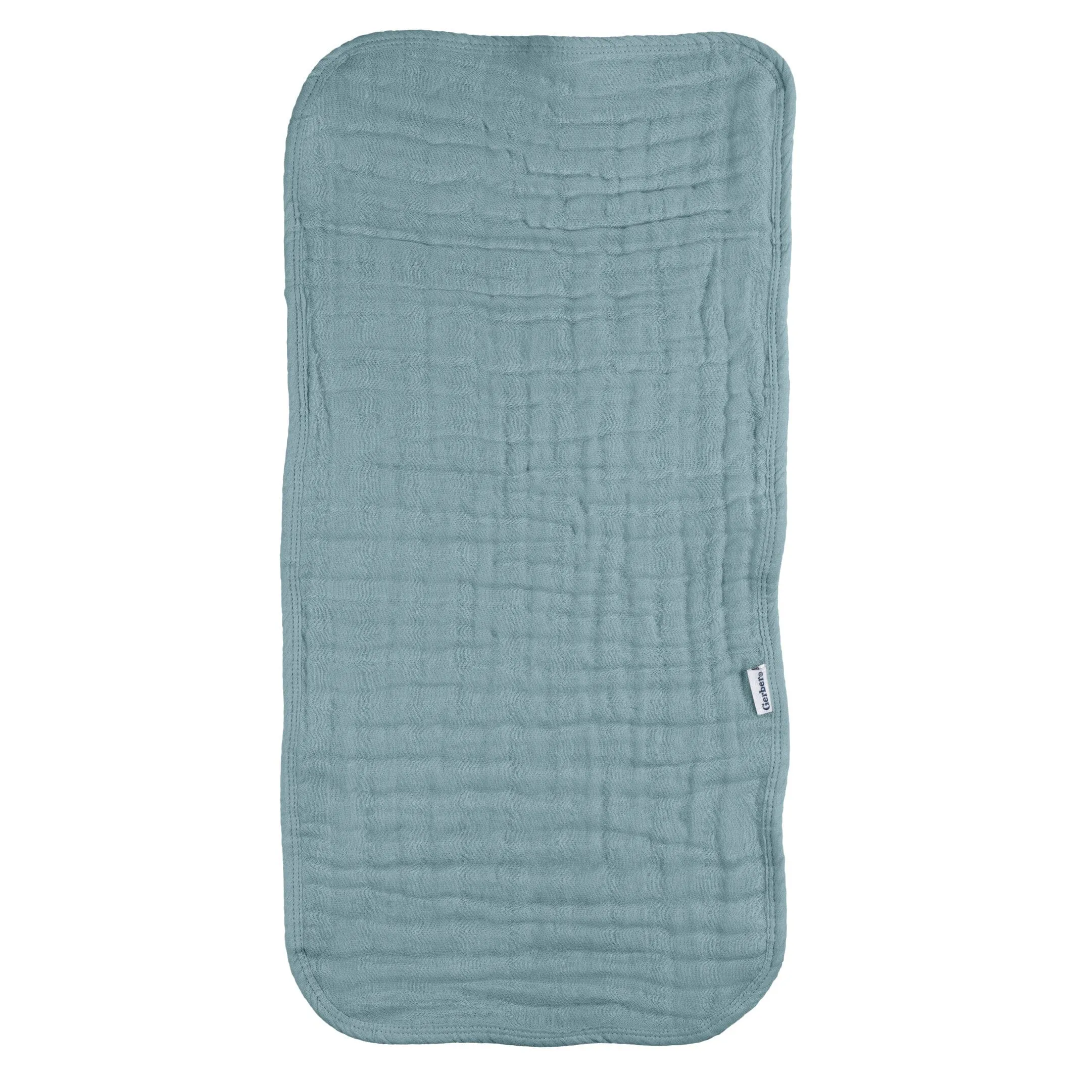6-Pack Baby Neutral Teal Muslin Burp Cloths Gerber Childrenswea