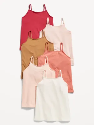 6-Pack Fitted Cami Top for Toddler Girls Old-Navy