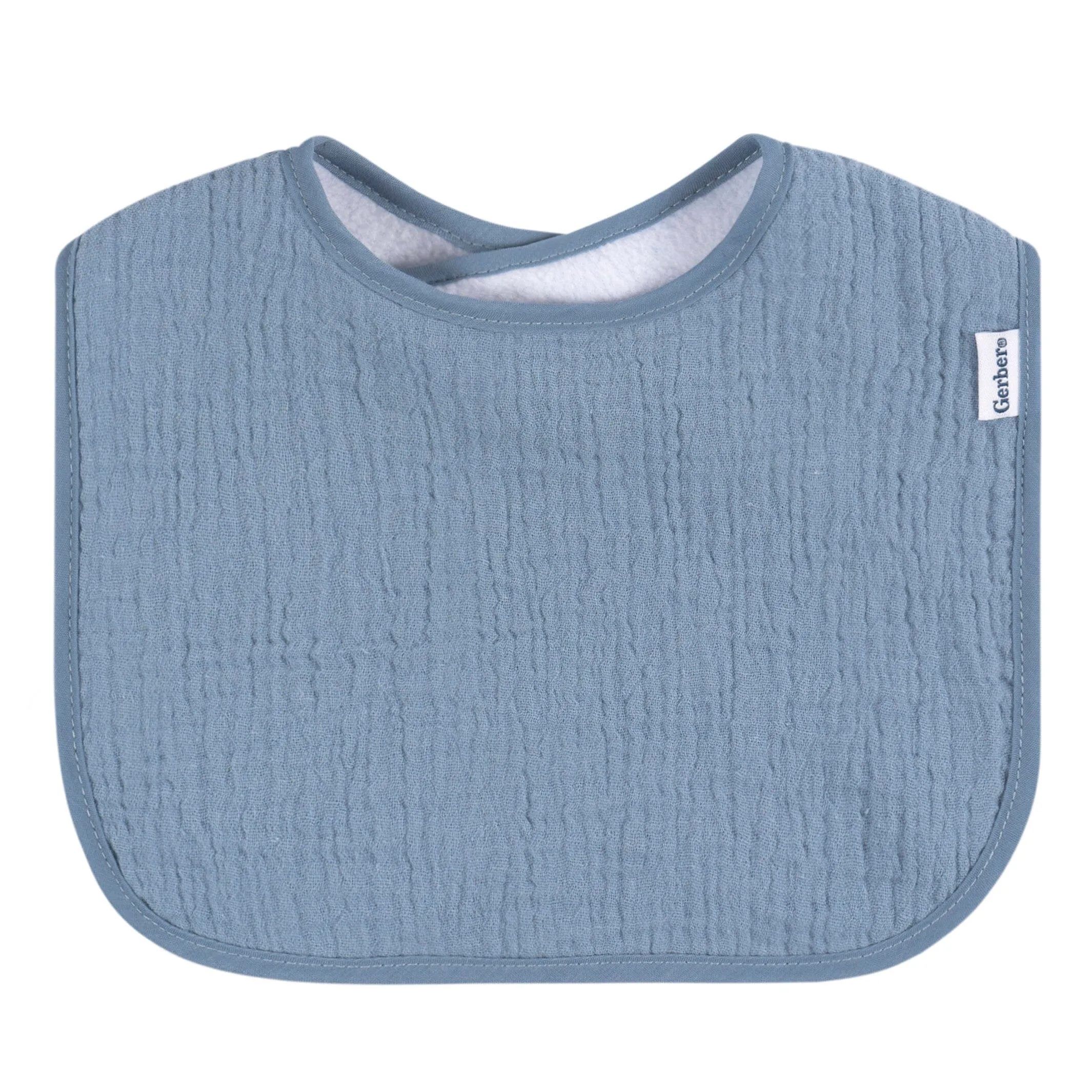 8-Pack Baby Boys Multi-color Muslin Drooling Bibs Gerber Childrenswea
