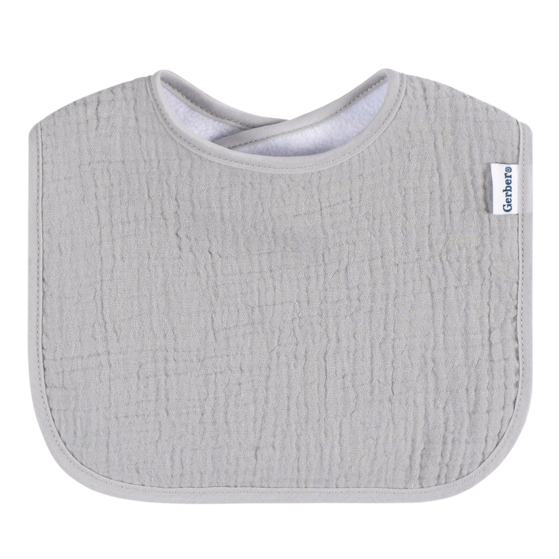 8-Pack Baby Boys Multi-color Muslin Drooling Bibs Gerber Childrenswea