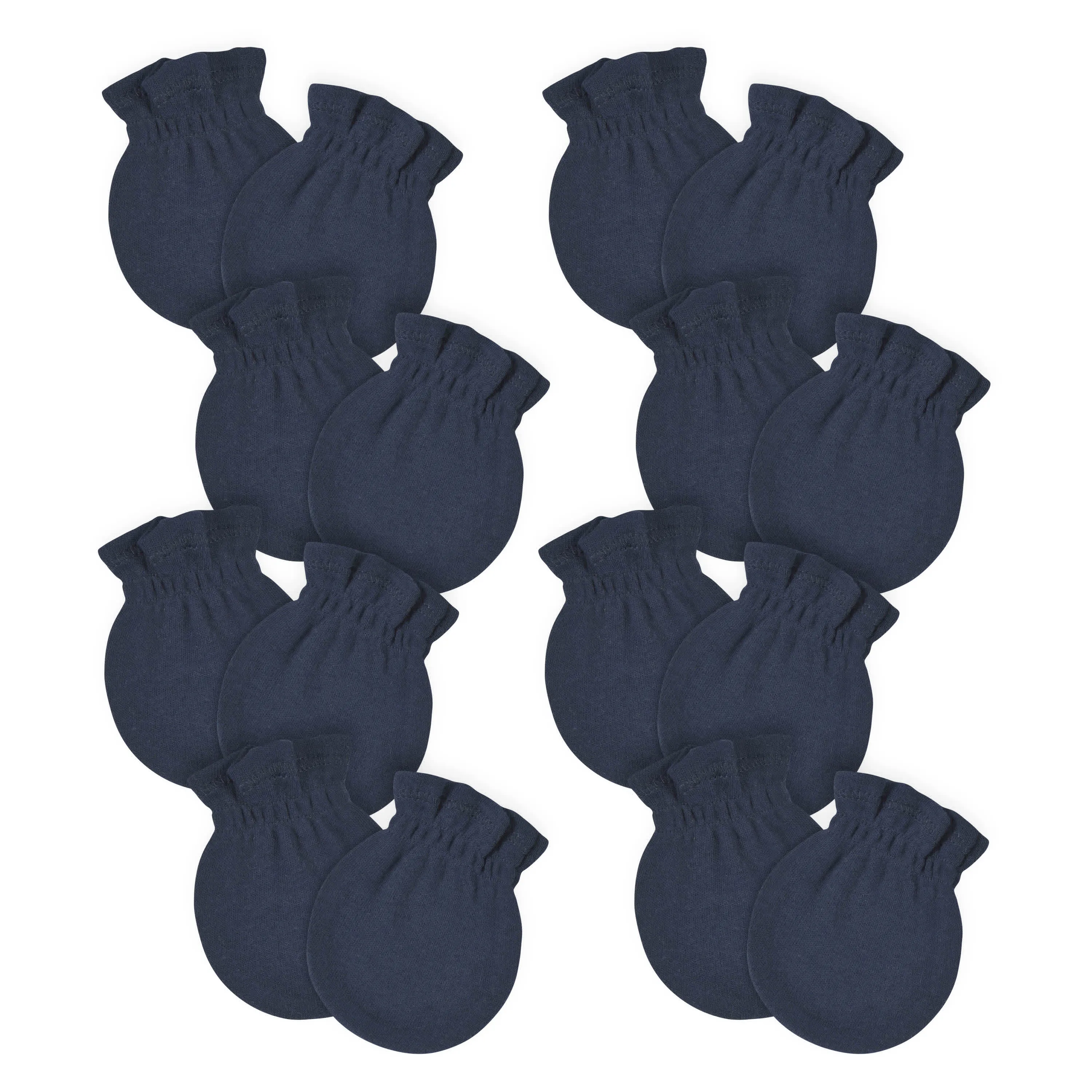 8-Pack Baby Neutral Navy No Scratch Mittens Gerber Childrenswea