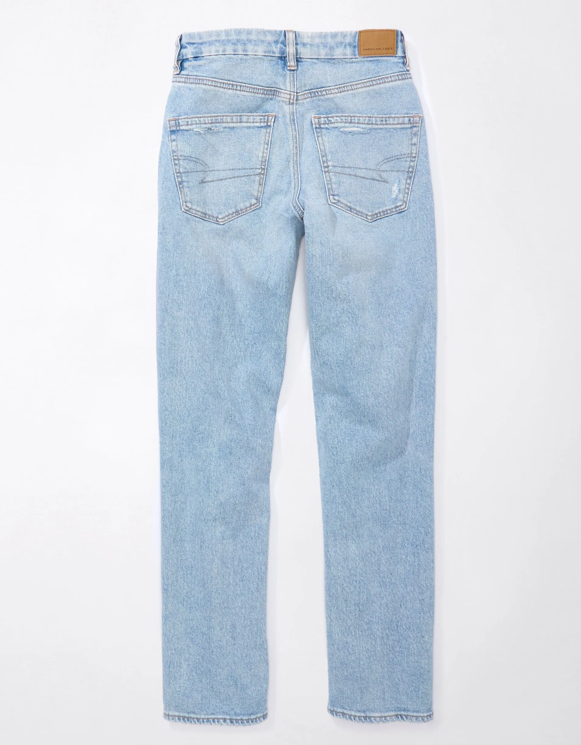 AE Stretch Curvy High-Waisted Straight Jean
