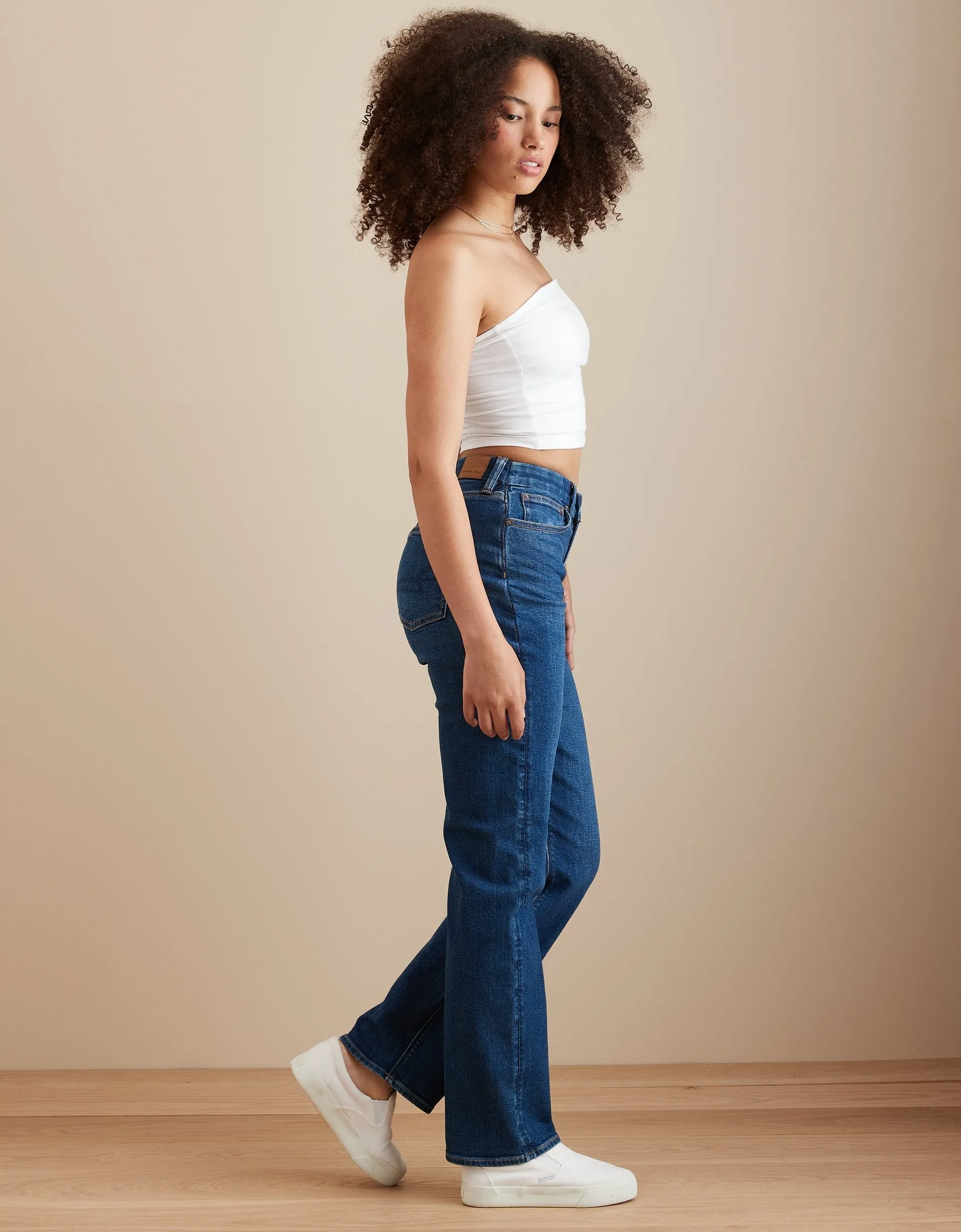 AE Stretch Curvy Straight Jean