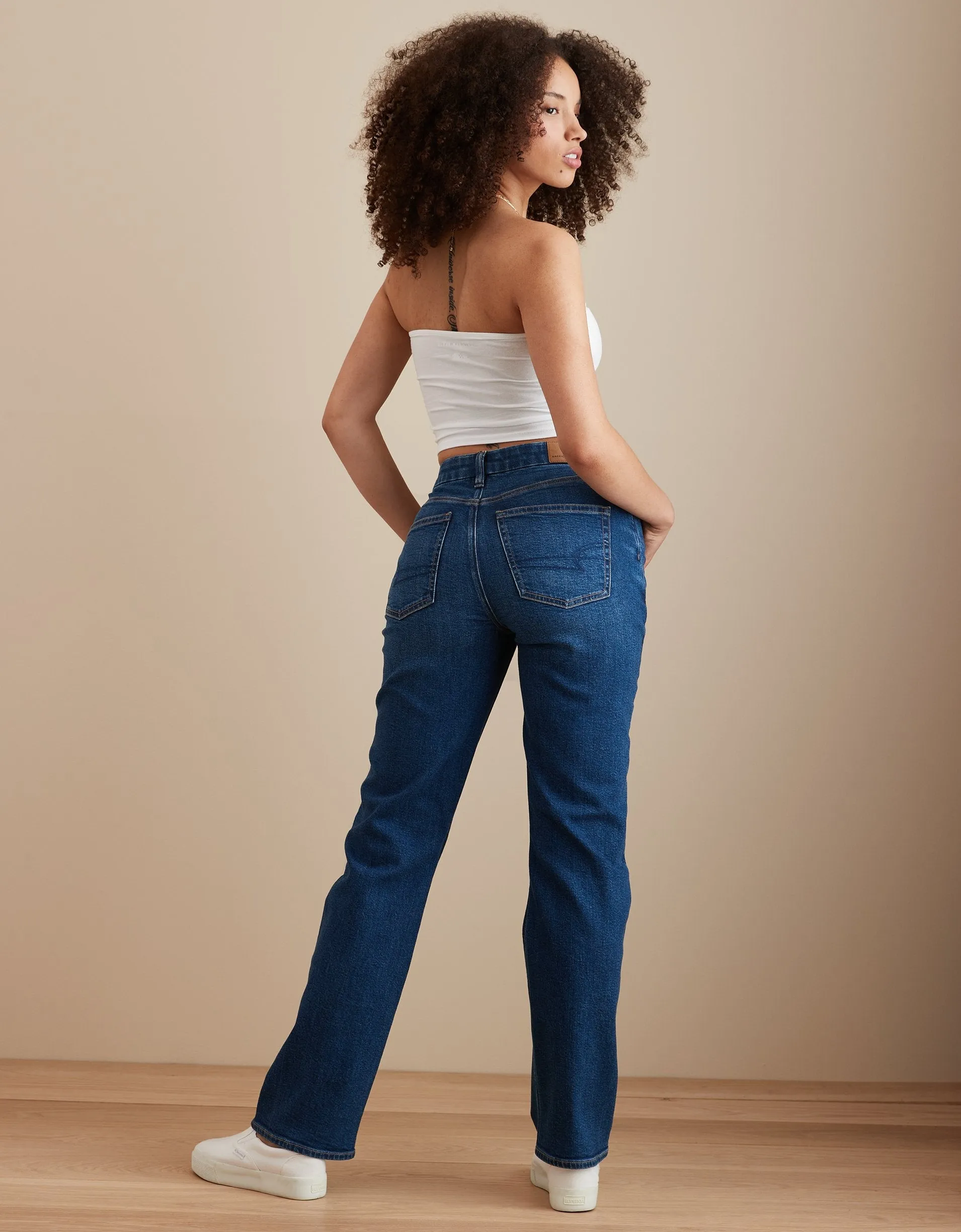 AE Stretch Curvy Straight Jean