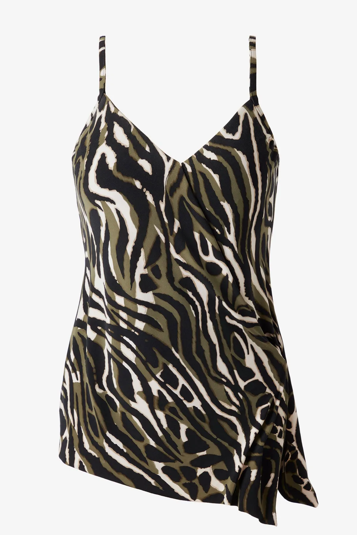 Alex Tankini Top in Safari Sands