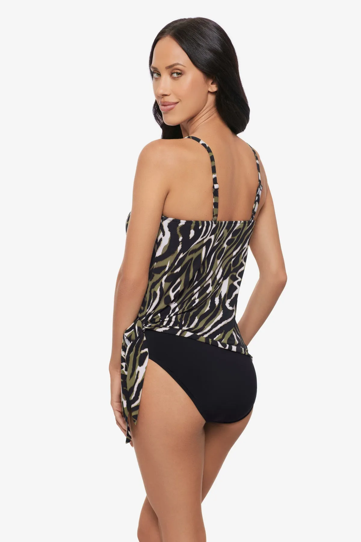 Alex Tankini Top in Safari Sands