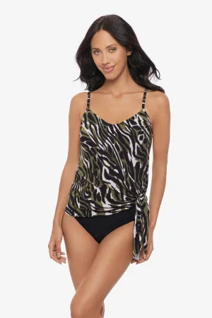Alex Tankini Top in Safari Sands