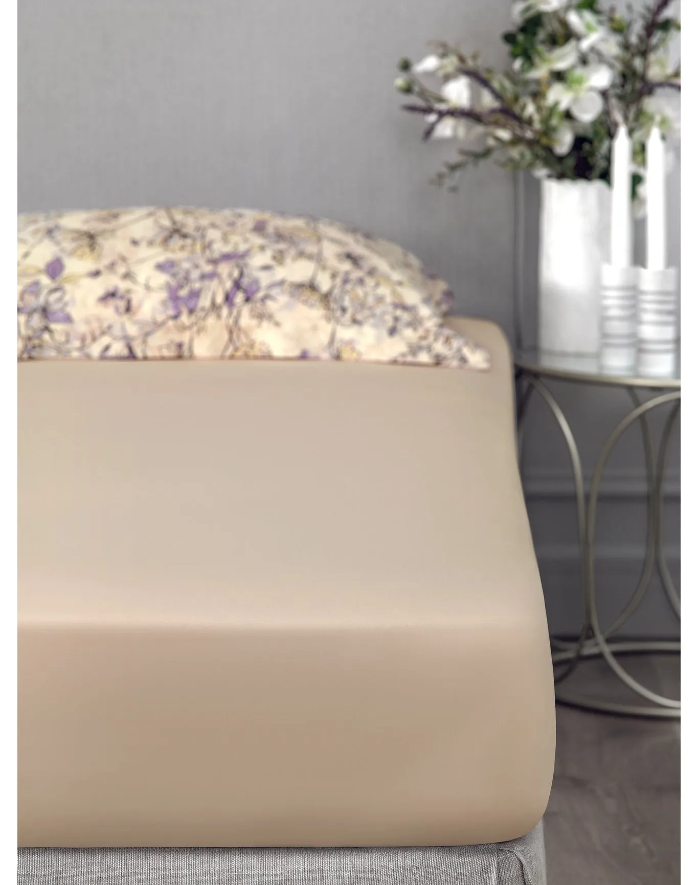 Amanda Flat Sheet | Beige TOGAS