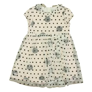 American Girl Girls Pink | Black Polka Dots Dress