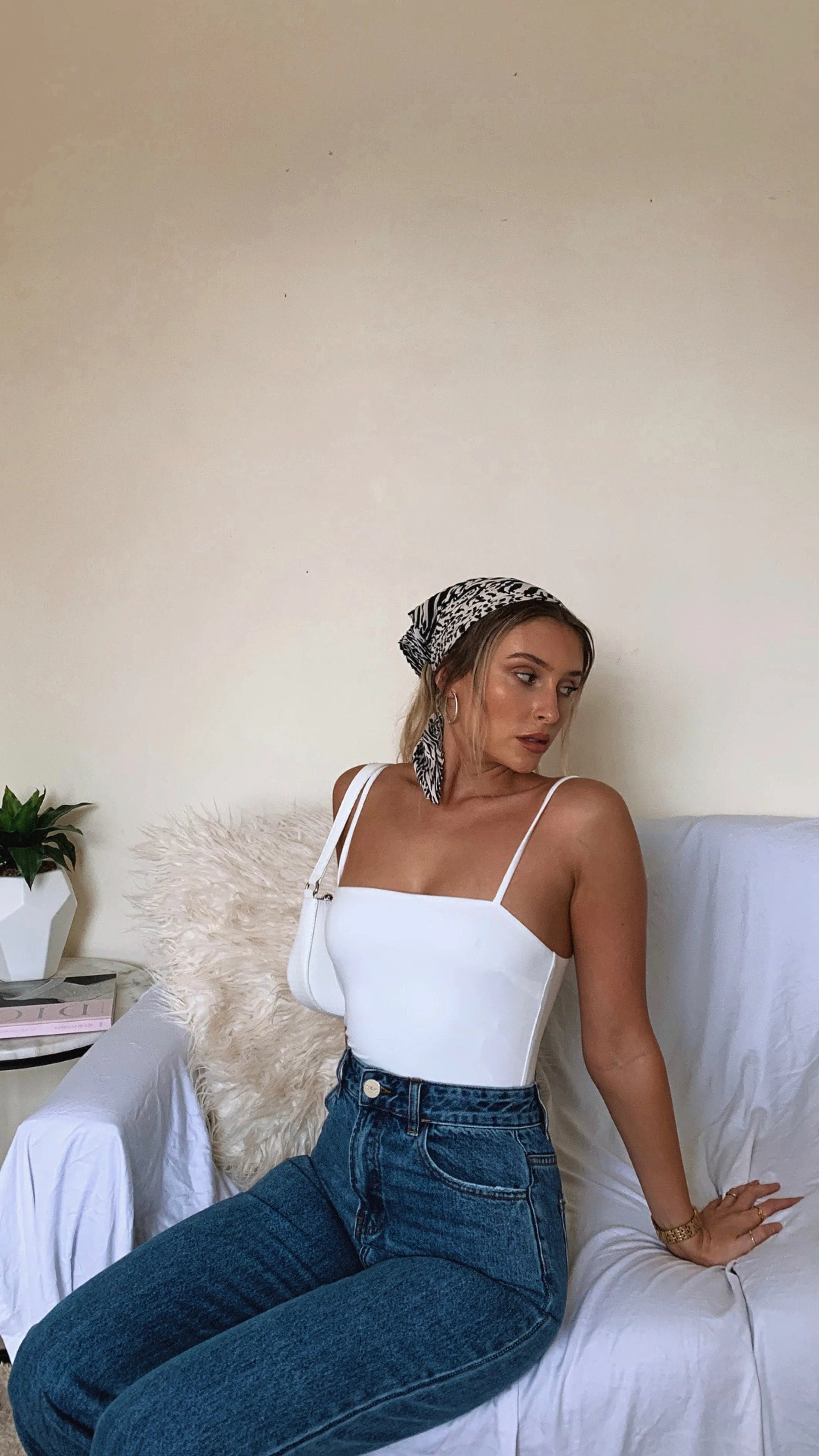 Amos Bodysuit - White Billy J