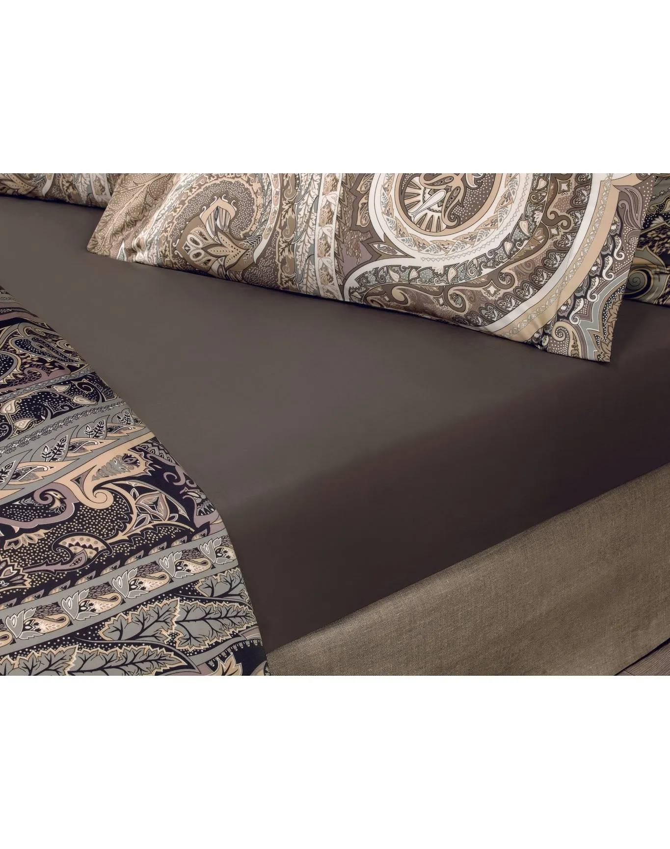 Amrita Flat Sheet | Brown TOGAS