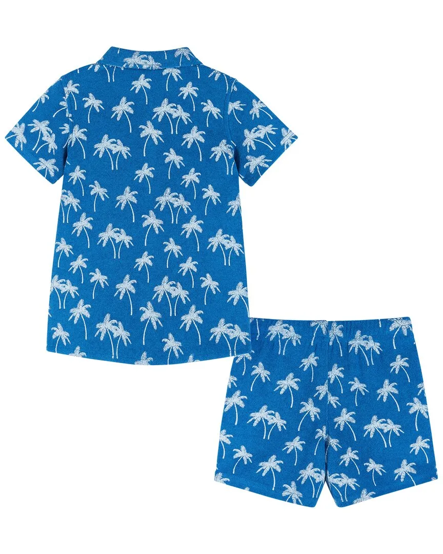 Andy & Evan 2pc Terry Short & Top Set