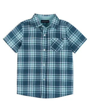 Andy & Evan Short Sleeve Button-down Shirt