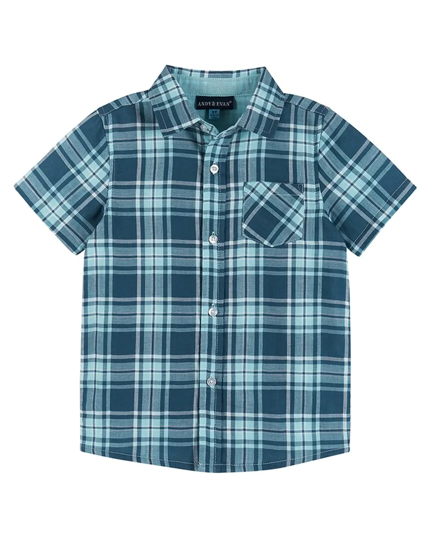 Andy & Evan Short Sleeve Button-down Shirt