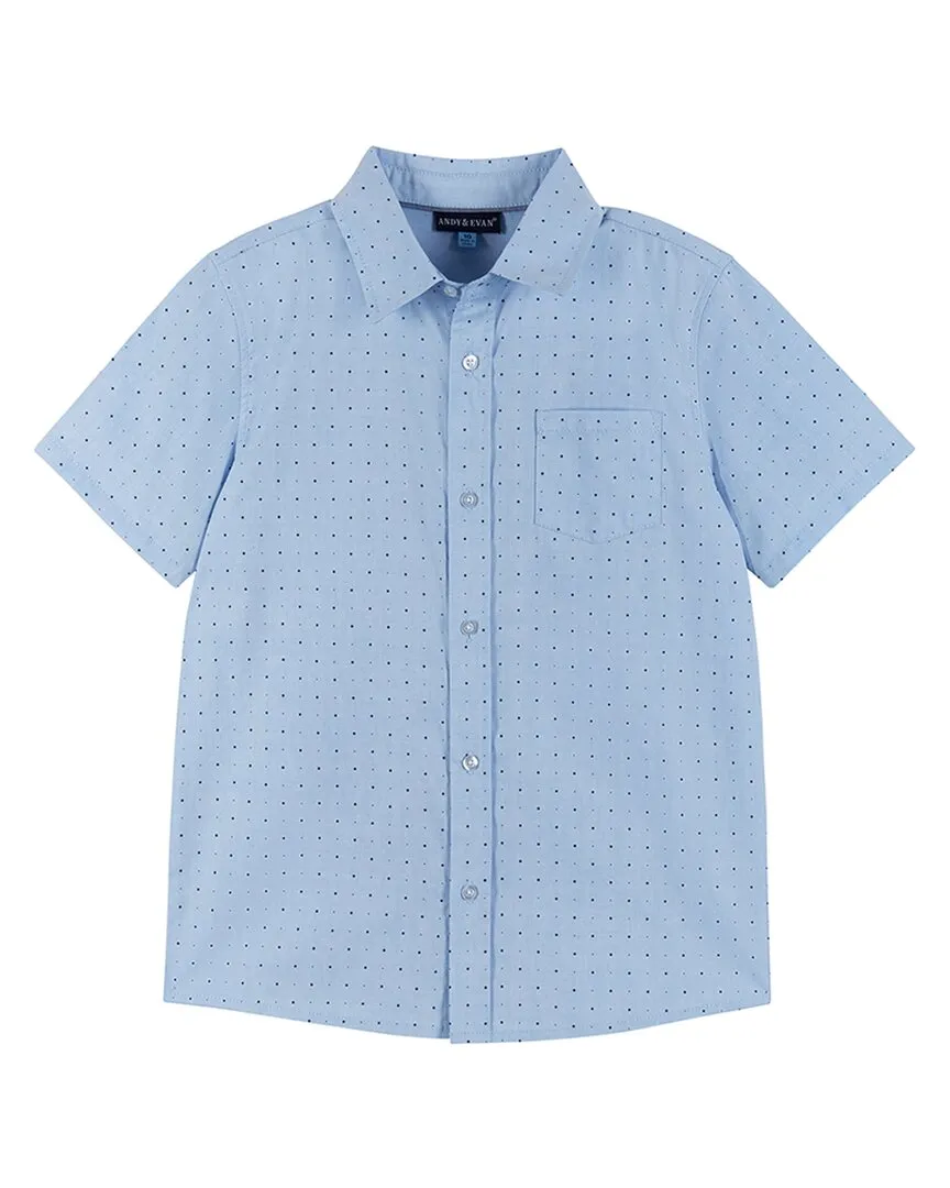 Andy & Evan Short Sleeve Button-down Shirt