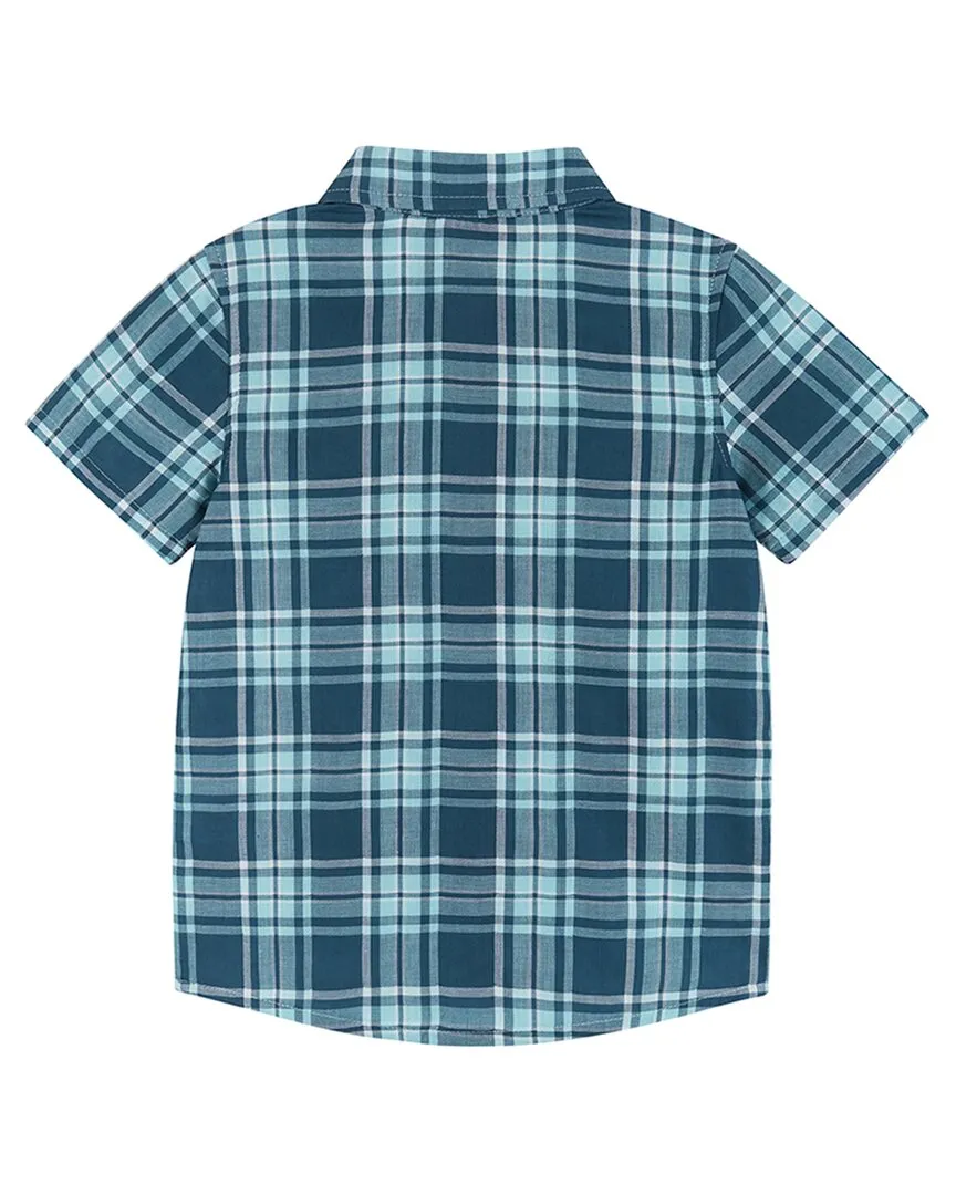 Andy & Evan Short Sleeve Button-down Shirt